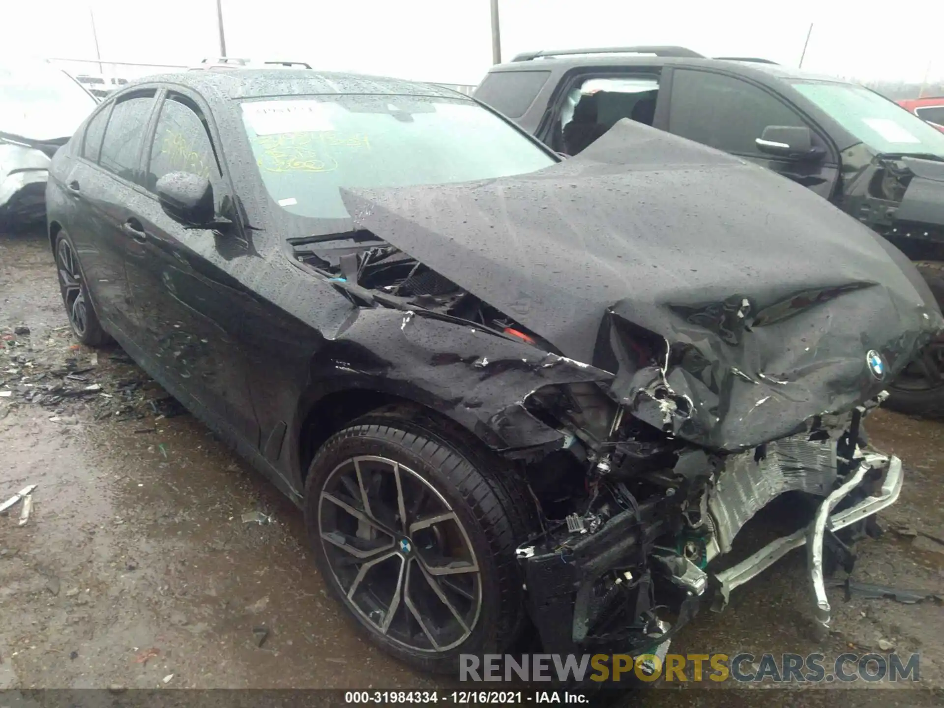 1 Photograph of a damaged car WBA73BJ07NWX43126 BMW 5 SERIES 2022