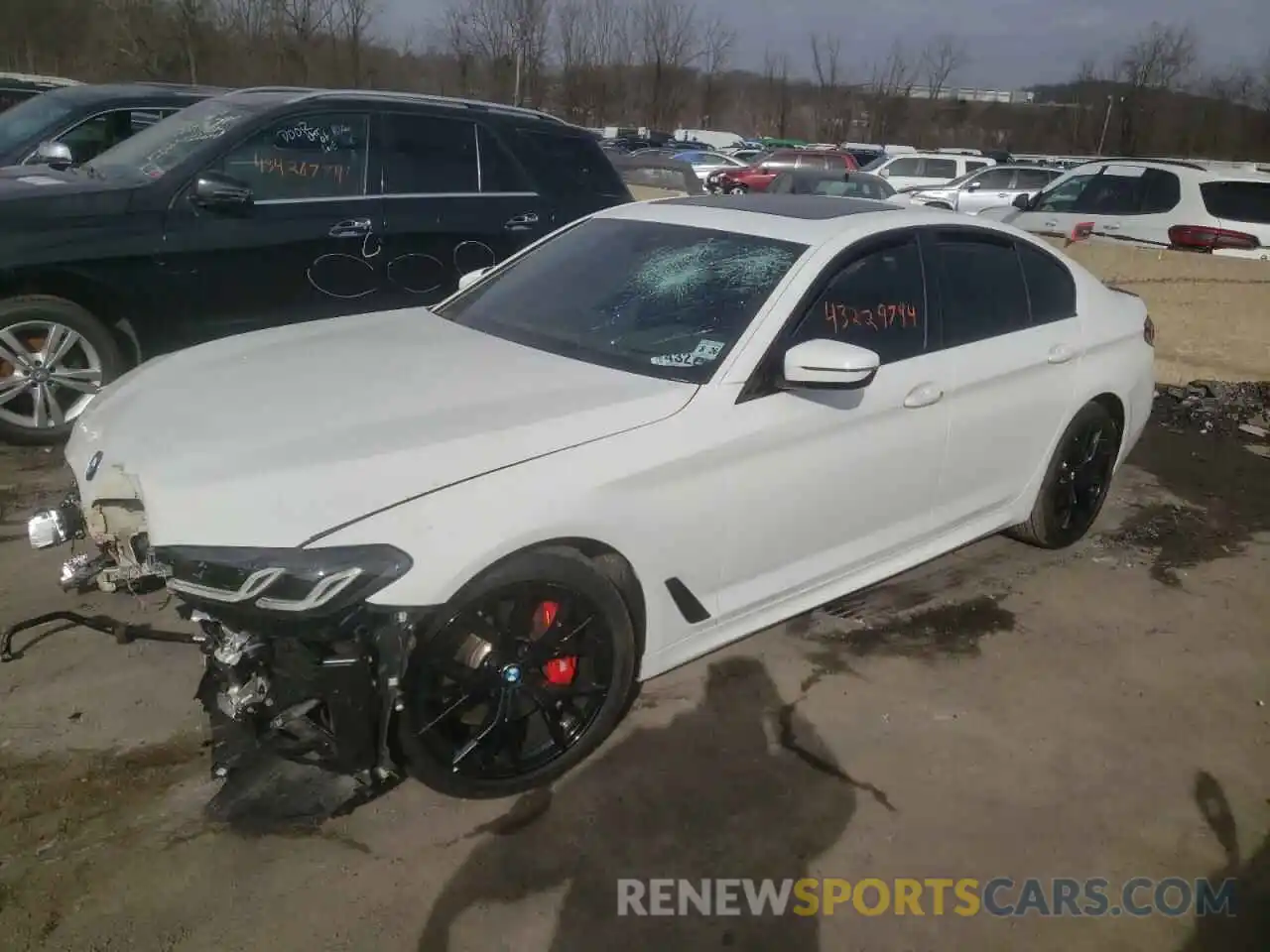 1 Photograph of a damaged car WBA13BJ06PWY20805 BMW 5 SERIES 2023