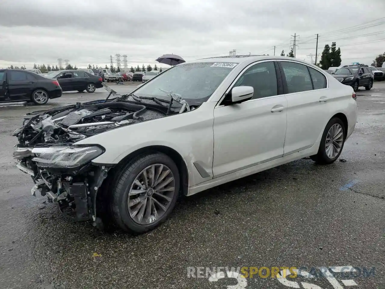 1 Photograph of a damaged car WBA53BH0XPWX85774 BMW 5 SERIES 2023