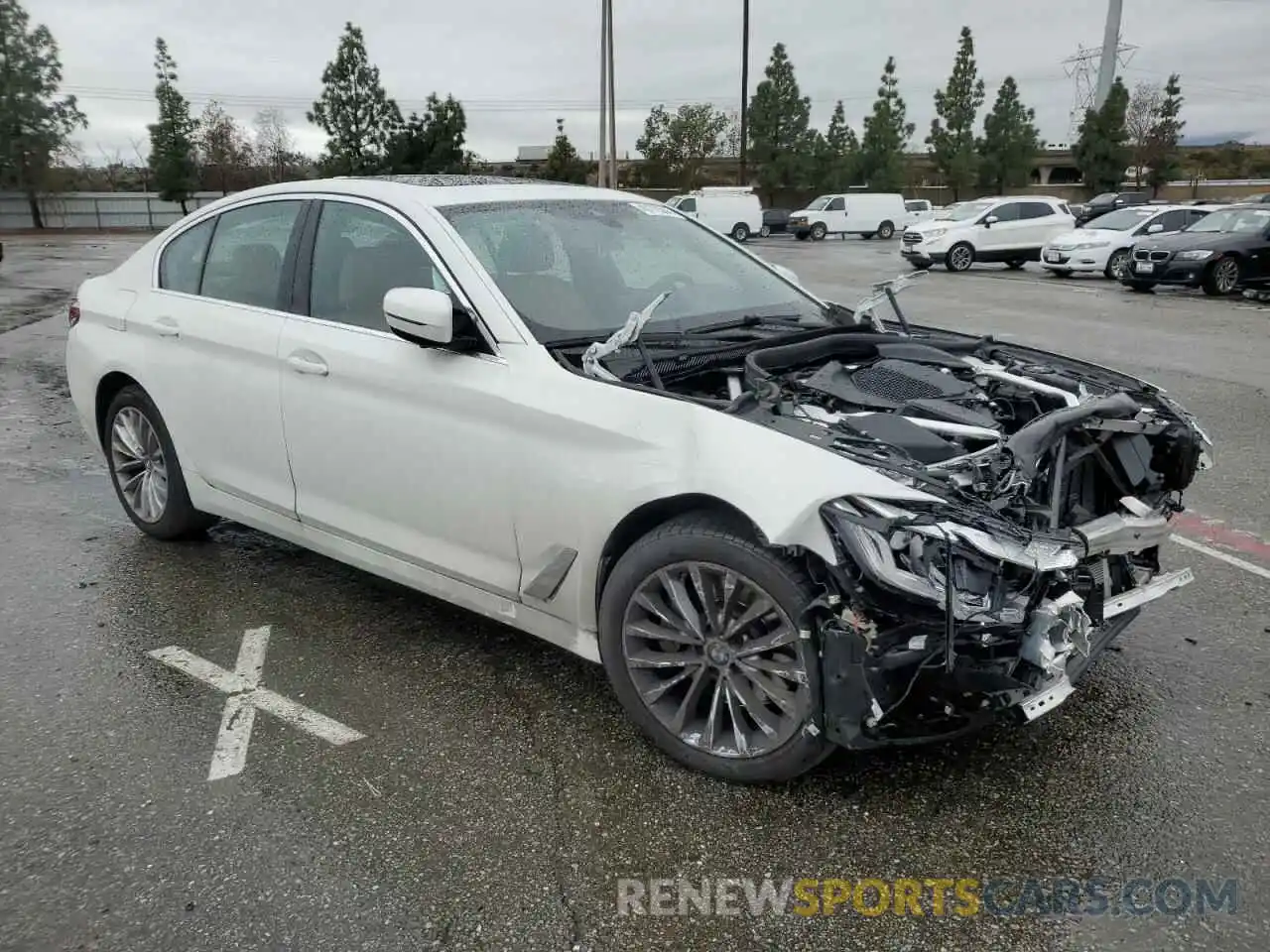 4 Photograph of a damaged car WBA53BH0XPWX85774 BMW 5 SERIES 2023