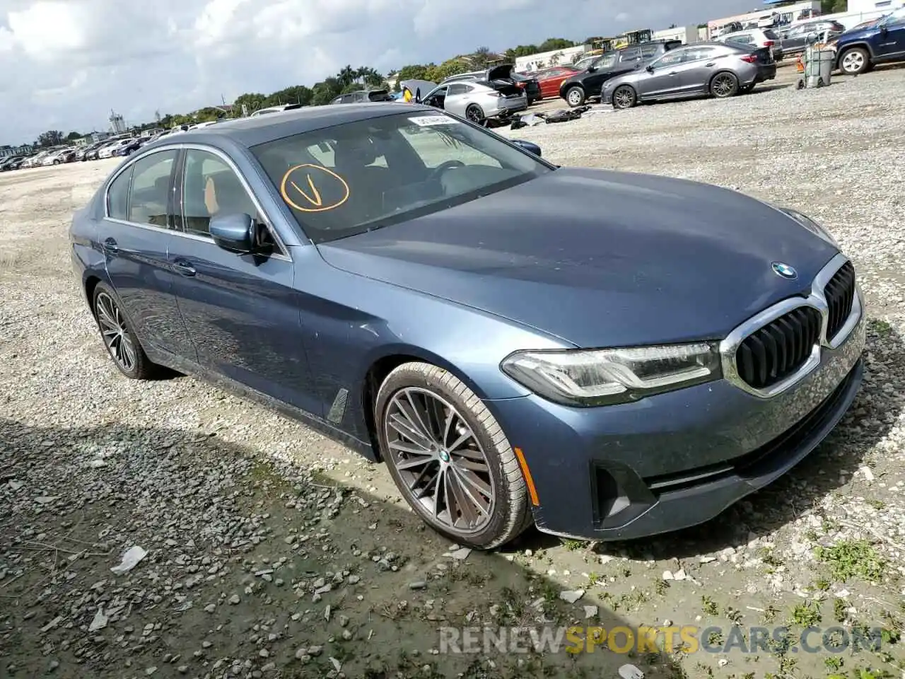 4 Photograph of a damaged car WBA53BH0XPWX97097 BMW 5 SERIES 2023