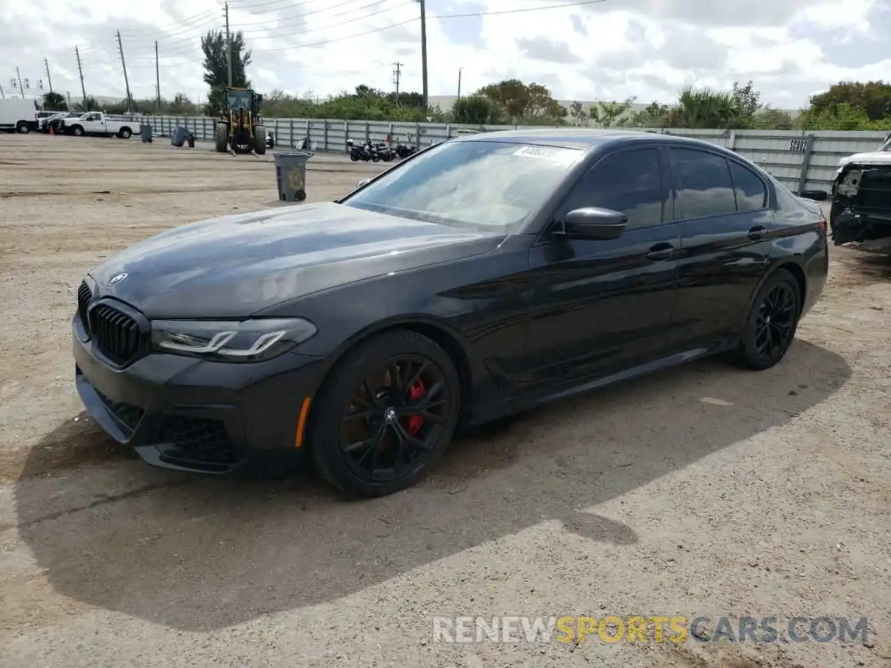 1 Photograph of a damaged car WBA53BJ08PCL17151 BMW 5 SERIES 2023