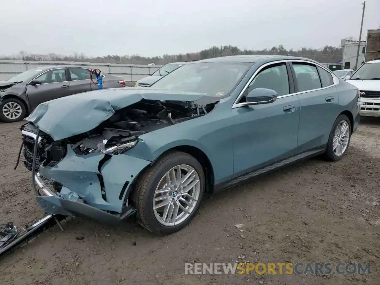 1 Photograph of a damaged car WBA53FJ02RCP99433 BMW 5 SERIES 2024