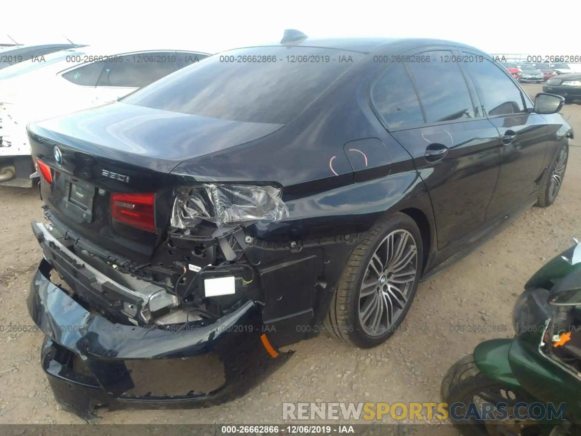 4 Photograph of a damaged car WBAJA5C51KWW12341 BMW 530 2019