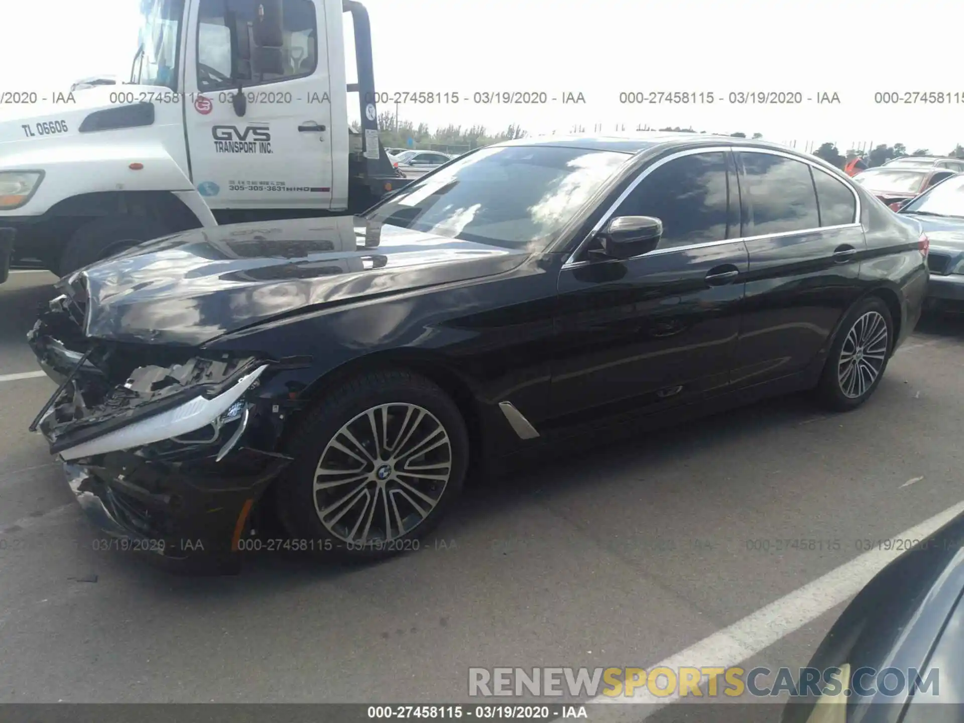 2 Photograph of a damaged car WBAJA5C51KWW26952 BMW 530 2019