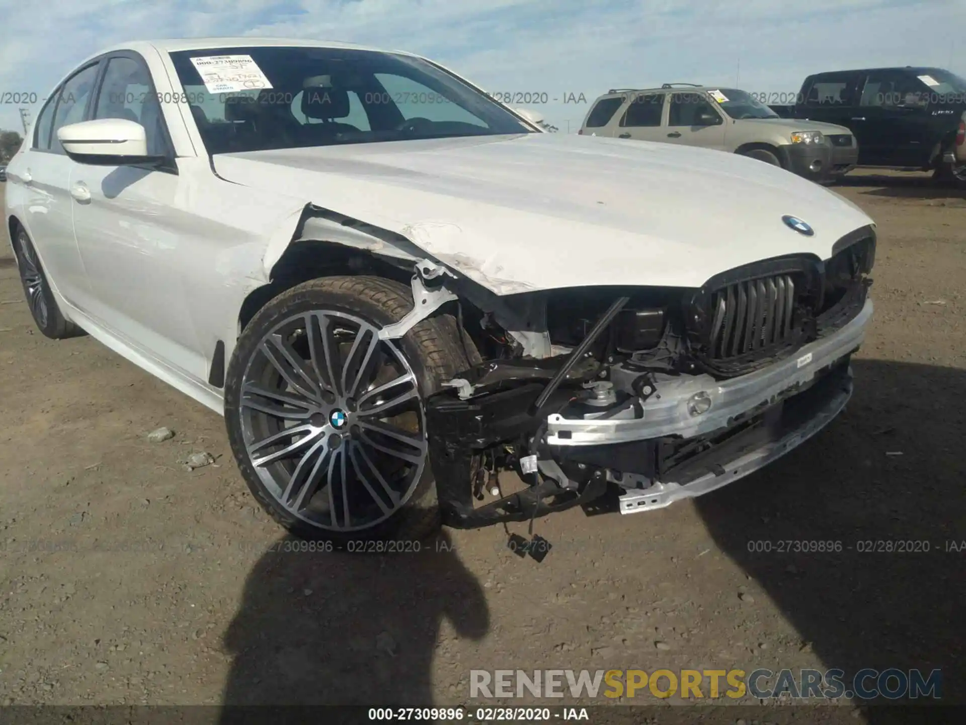 6 Photograph of a damaged car WBAJA5C53KWW04564 BMW 530 2019