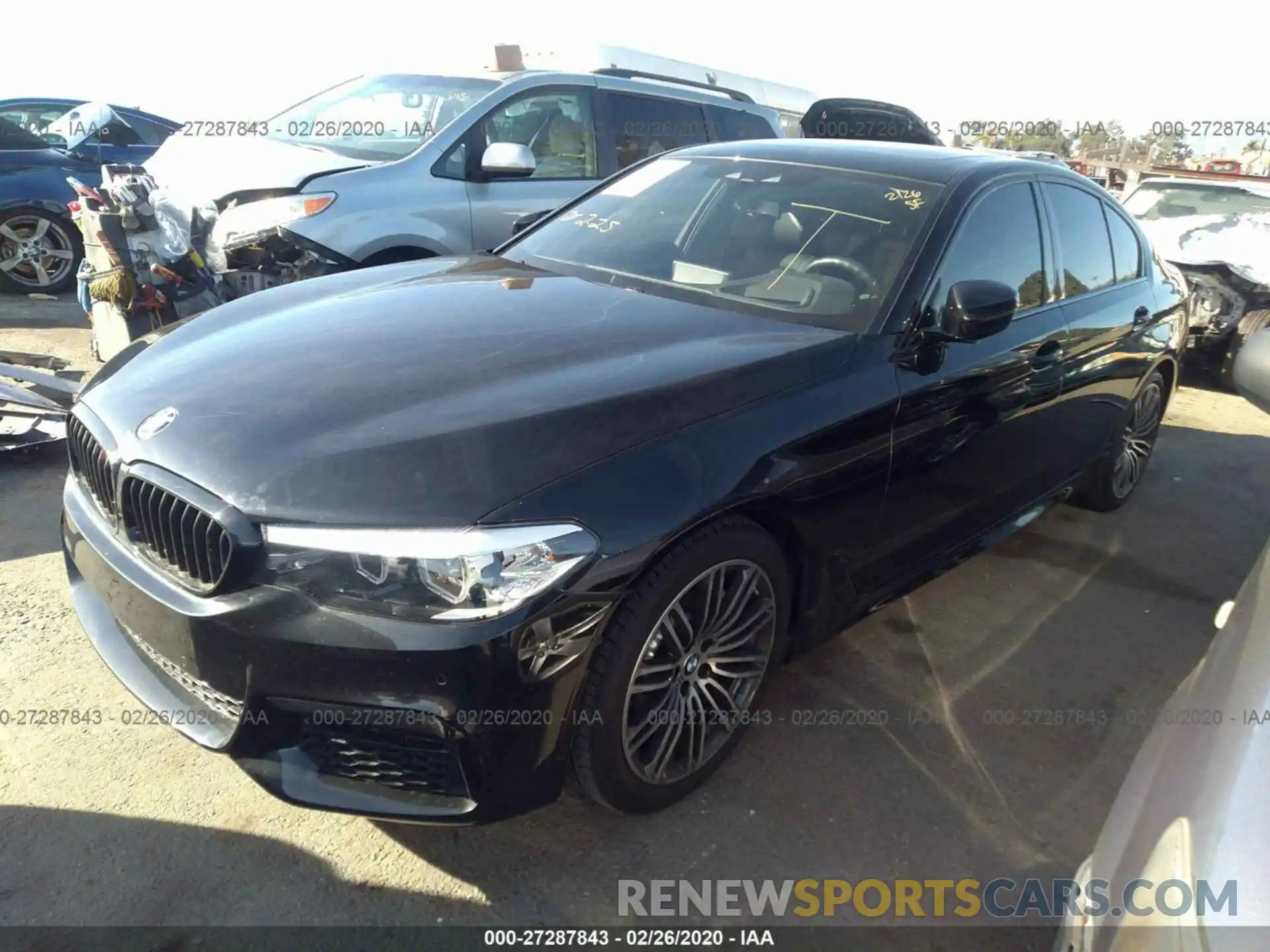 2 Photograph of a damaged car WBAJA5C53KWW09781 BMW 530 2019