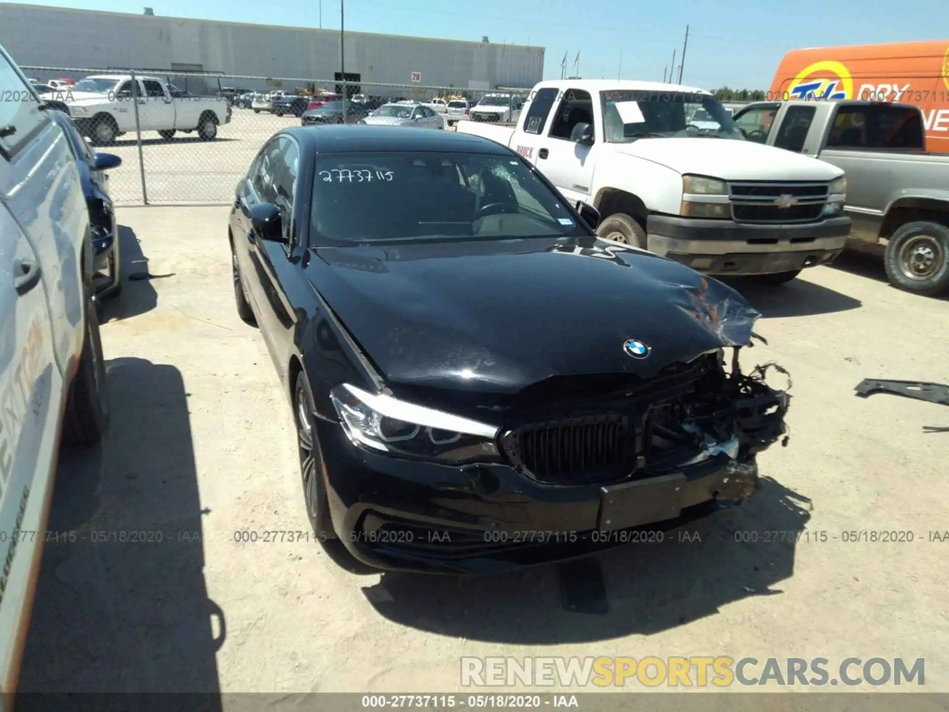 1 Photograph of a damaged car WBAJA5C54KWW13726 BMW 530 2019