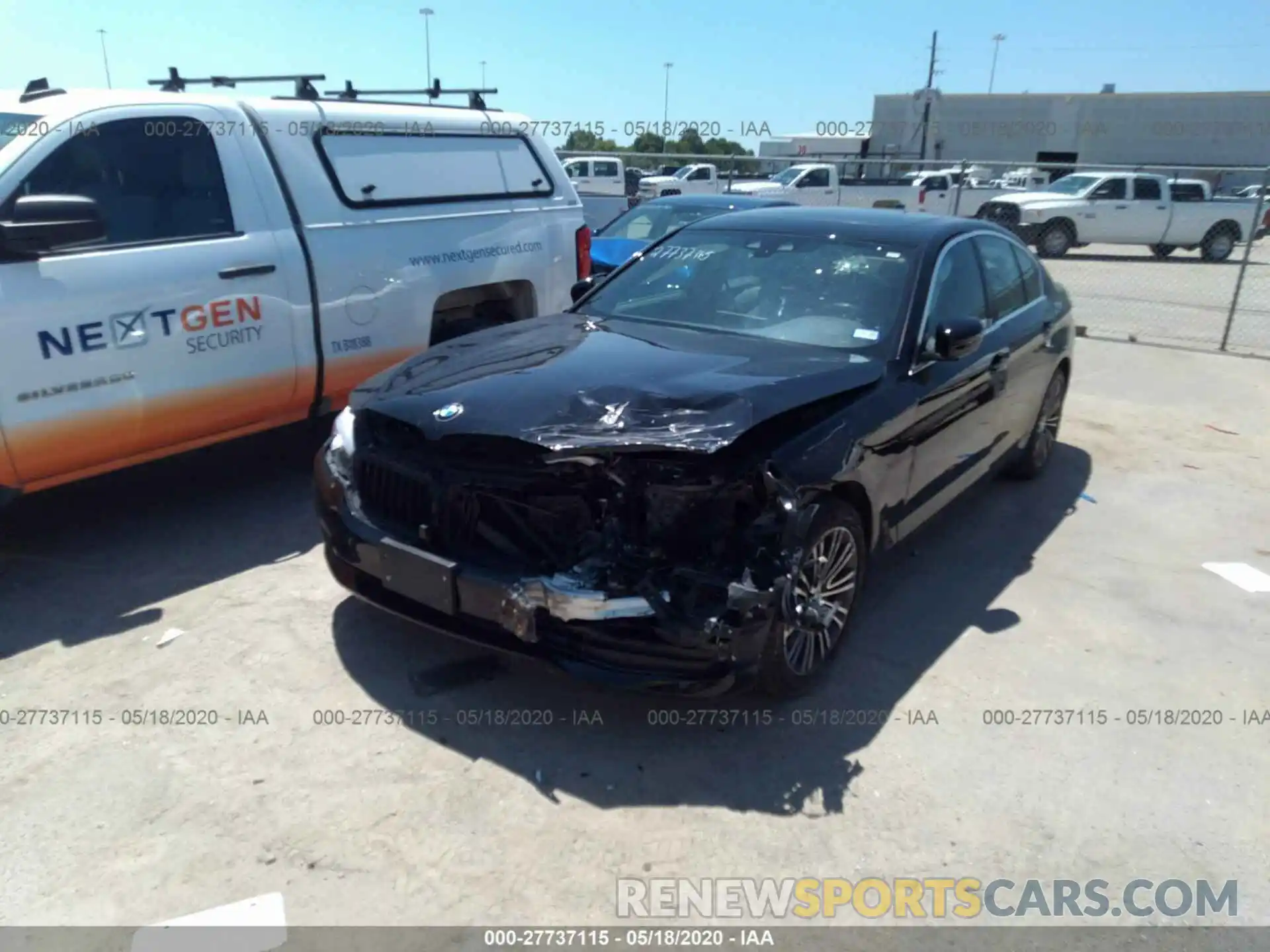 2 Photograph of a damaged car WBAJA5C54KWW13726 BMW 530 2019