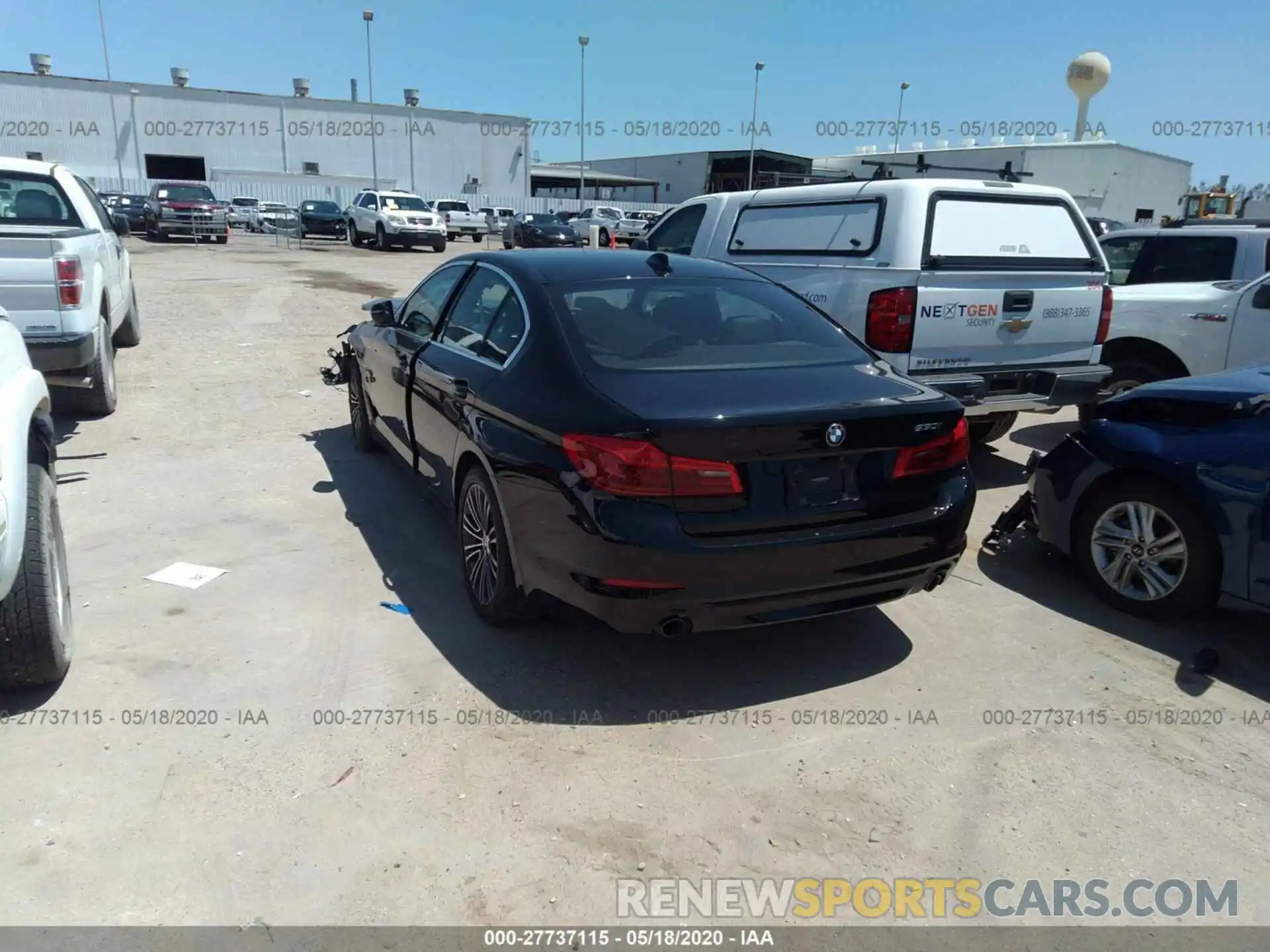 3 Photograph of a damaged car WBAJA5C54KWW13726 BMW 530 2019