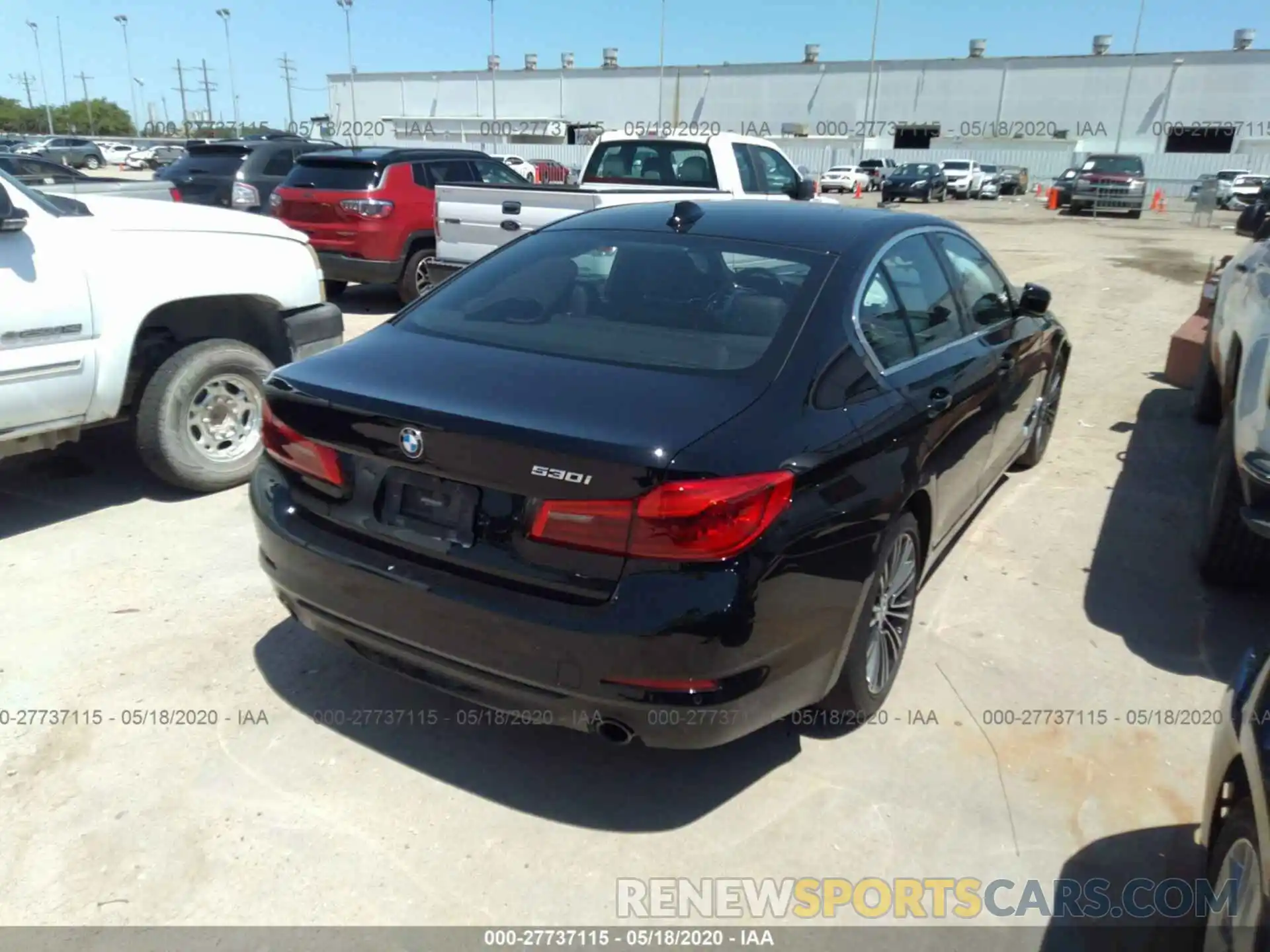 4 Photograph of a damaged car WBAJA5C54KWW13726 BMW 530 2019