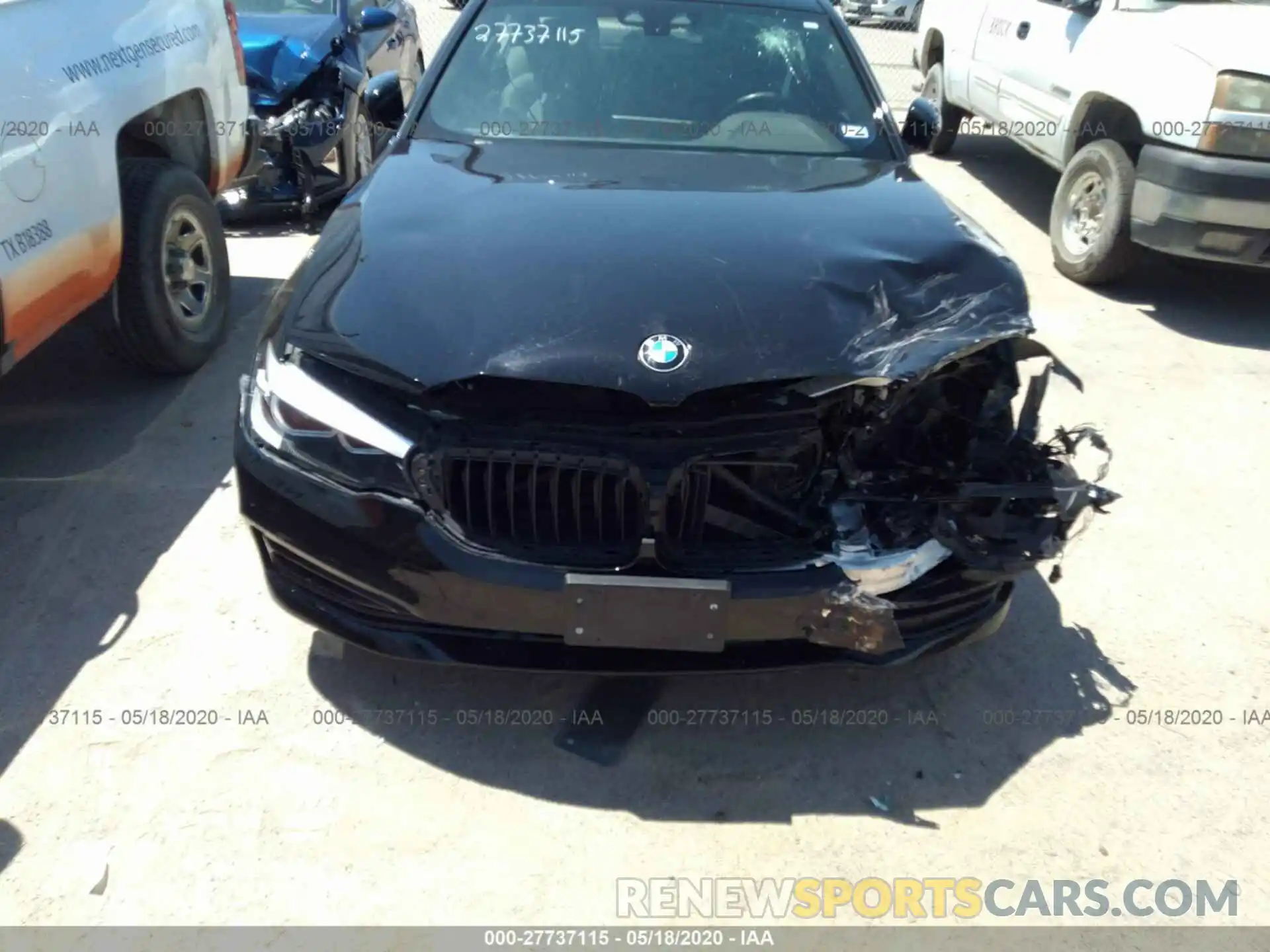 6 Photograph of a damaged car WBAJA5C54KWW13726 BMW 530 2019