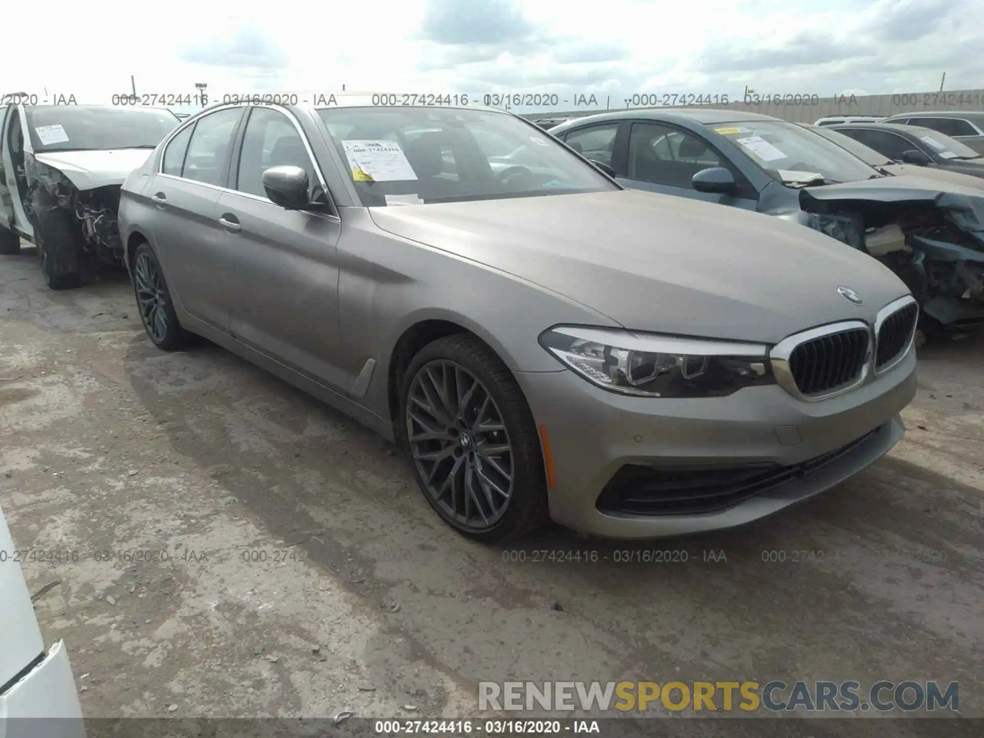 1 Photograph of a damaged car WBAJA5C58KBX87998 BMW 530 2019