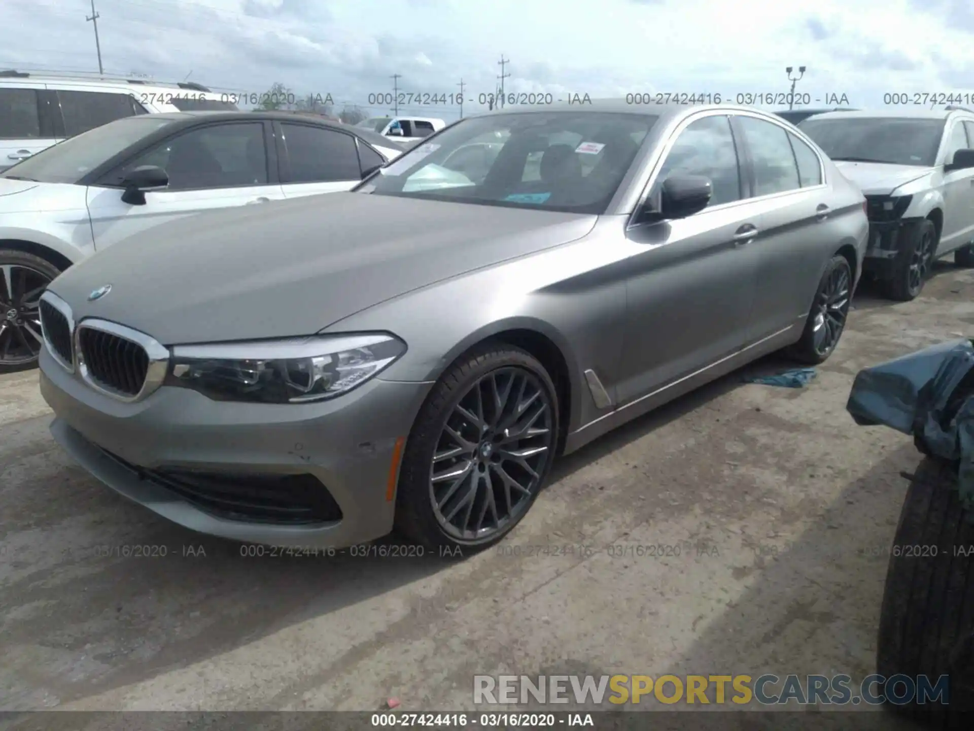 2 Photograph of a damaged car WBAJA5C58KBX87998 BMW 530 2019