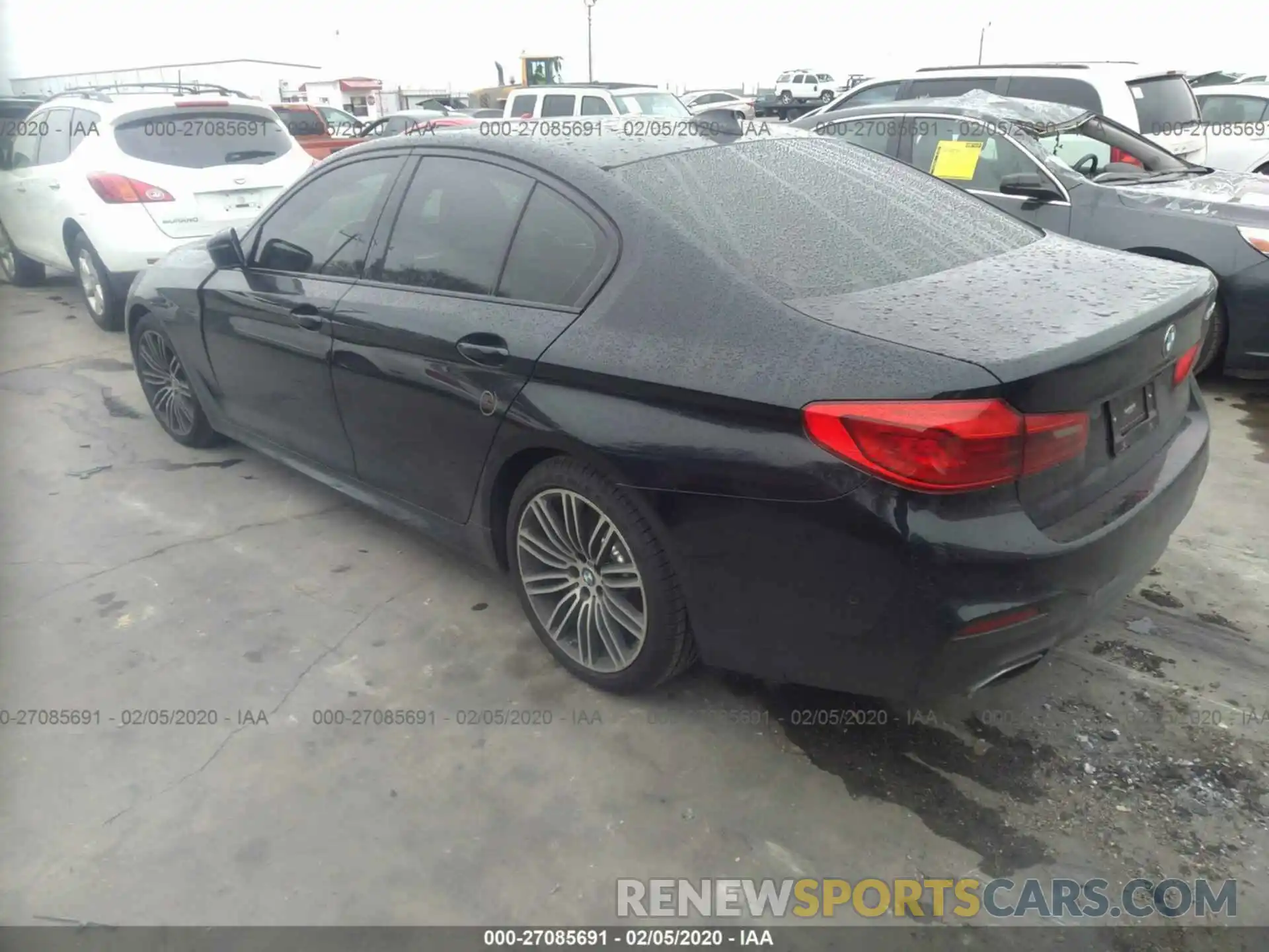 3 Фотография поврежденного автомобиля WBAJA5C58KG901100 BMW 530 2019