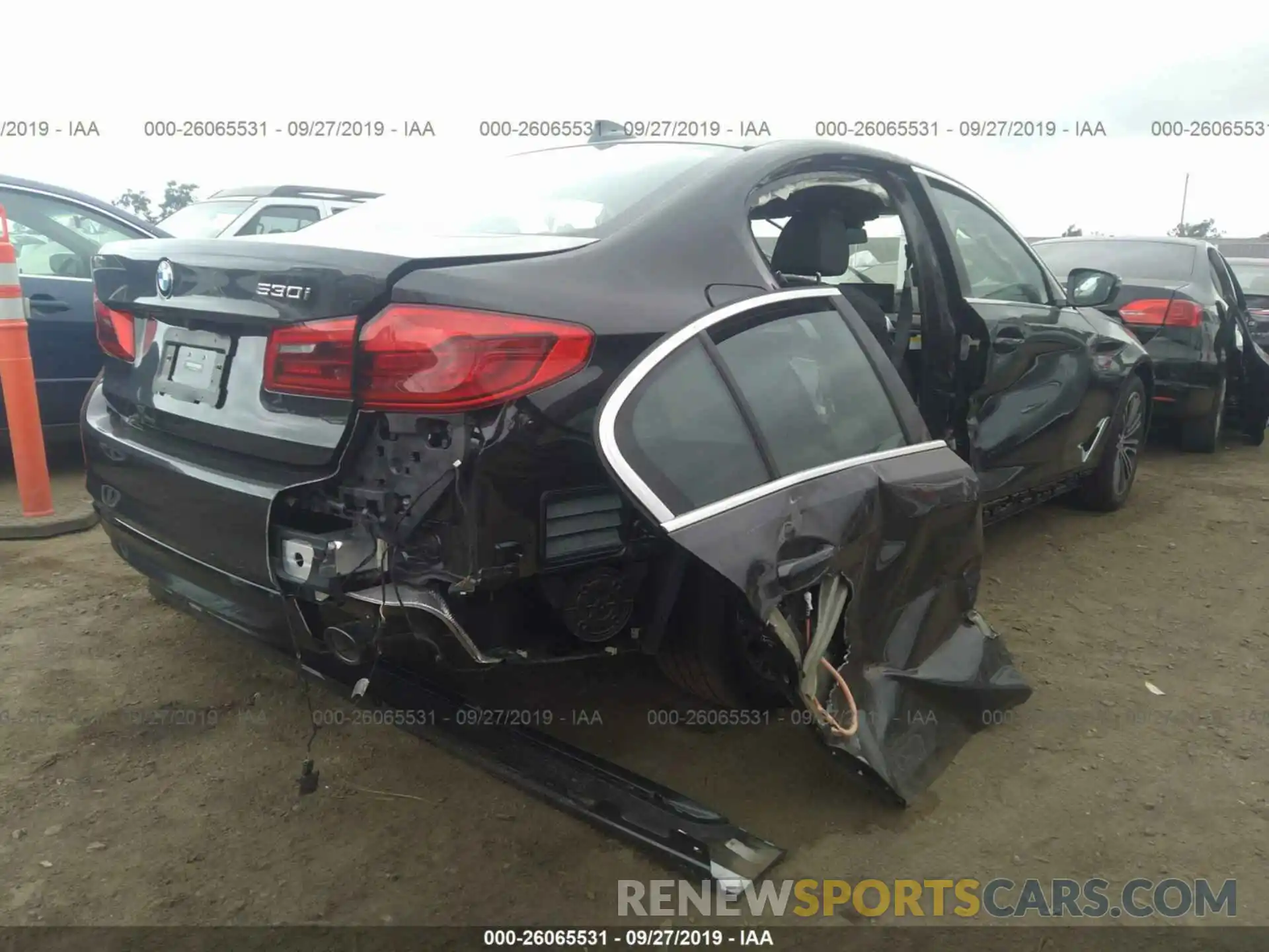 4 Photograph of a damaged car WBAJA5C59KBX87153 BMW 530 2019