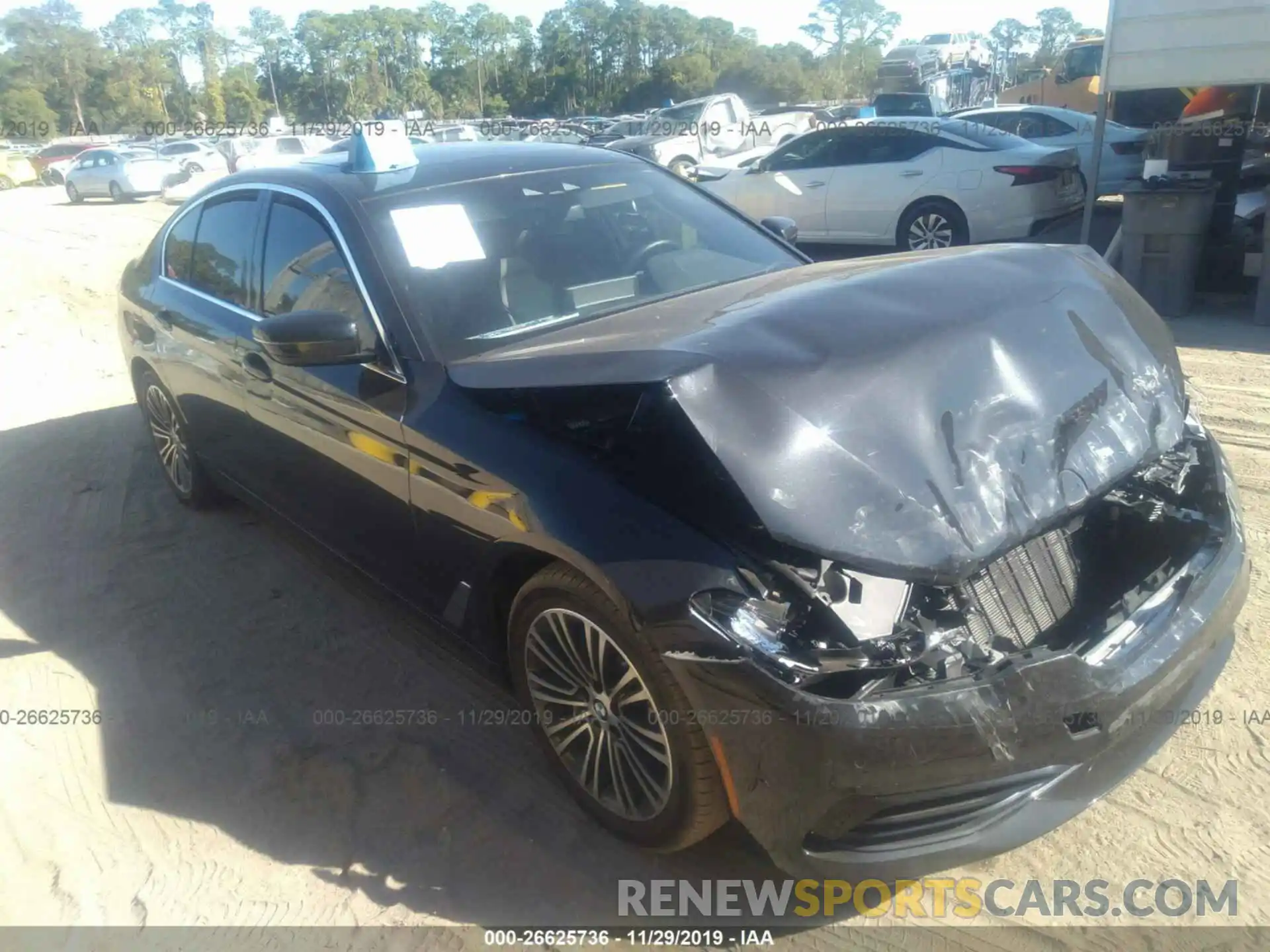 1 Фотография поврежденного автомобиля WBAJA5C5XKG900708 BMW 530 2019