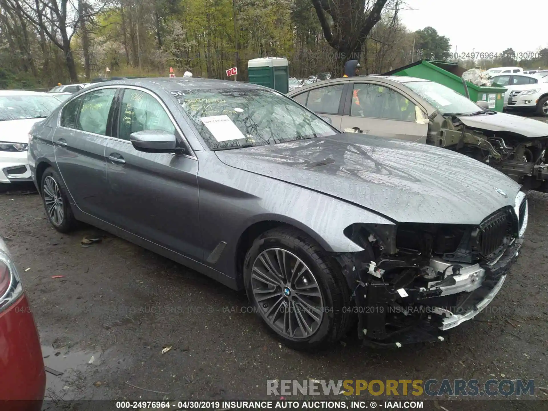 1 Photograph of a damaged car WBAJA7C50KWC77930 BMW 530 2019