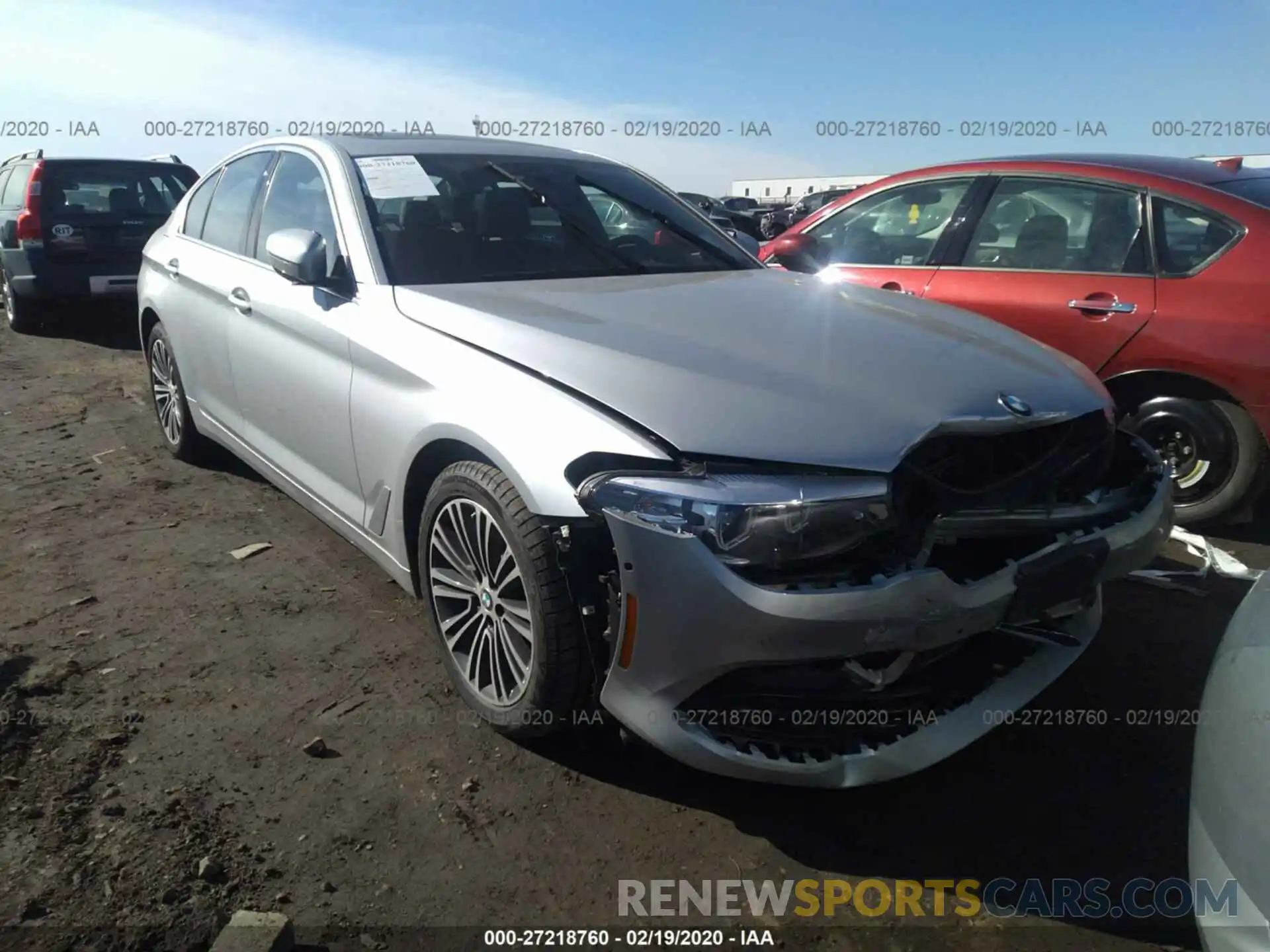 1 Photograph of a damaged car WBAJA7C50KWW06994 BMW 530 2019