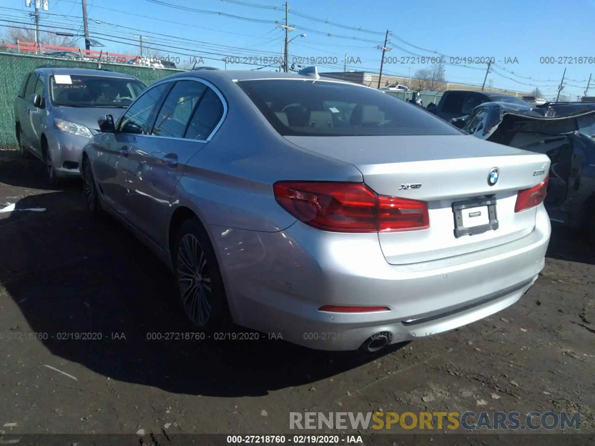 3 Photograph of a damaged car WBAJA7C50KWW06994 BMW 530 2019