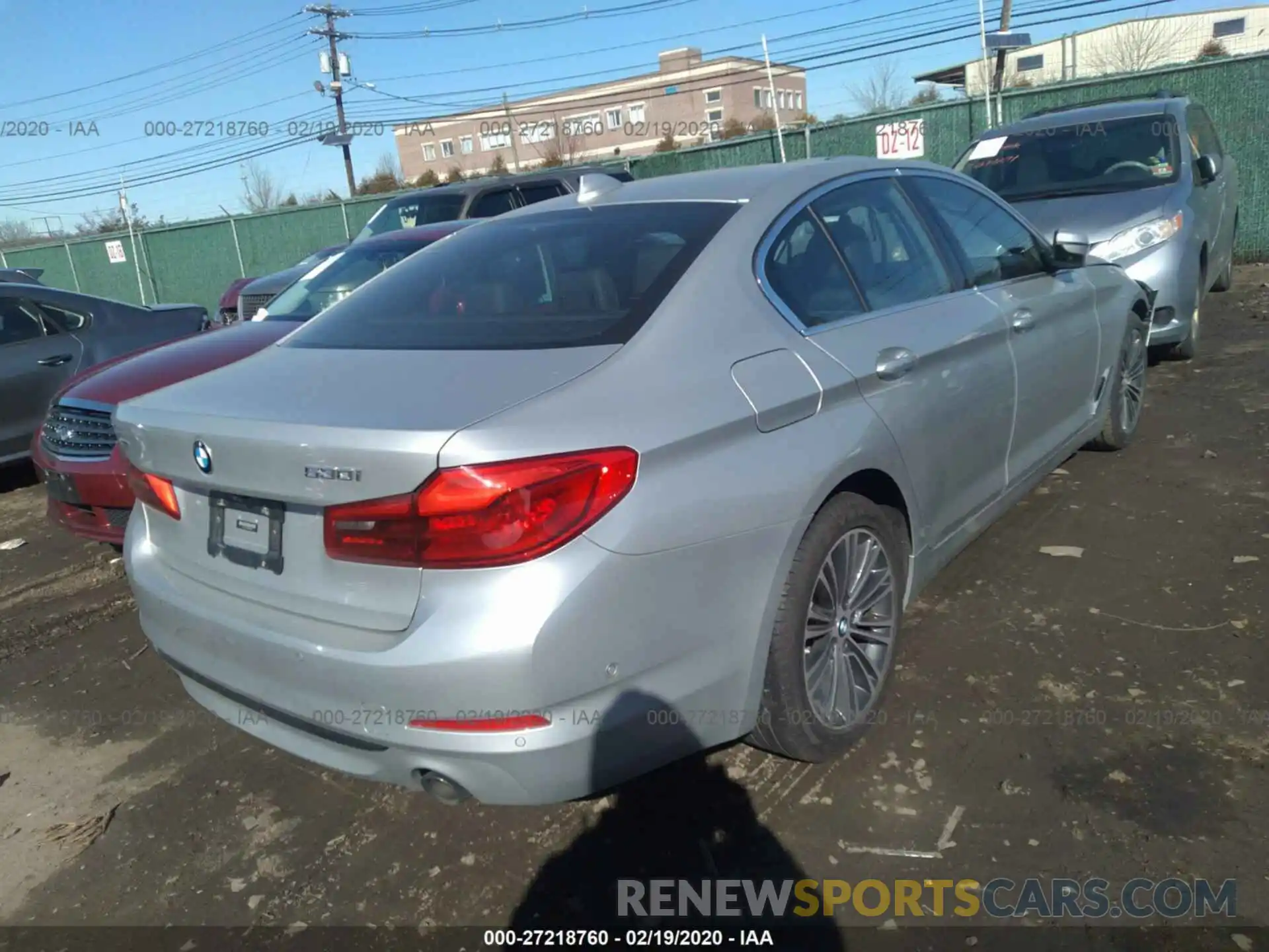 4 Photograph of a damaged car WBAJA7C50KWW06994 BMW 530 2019