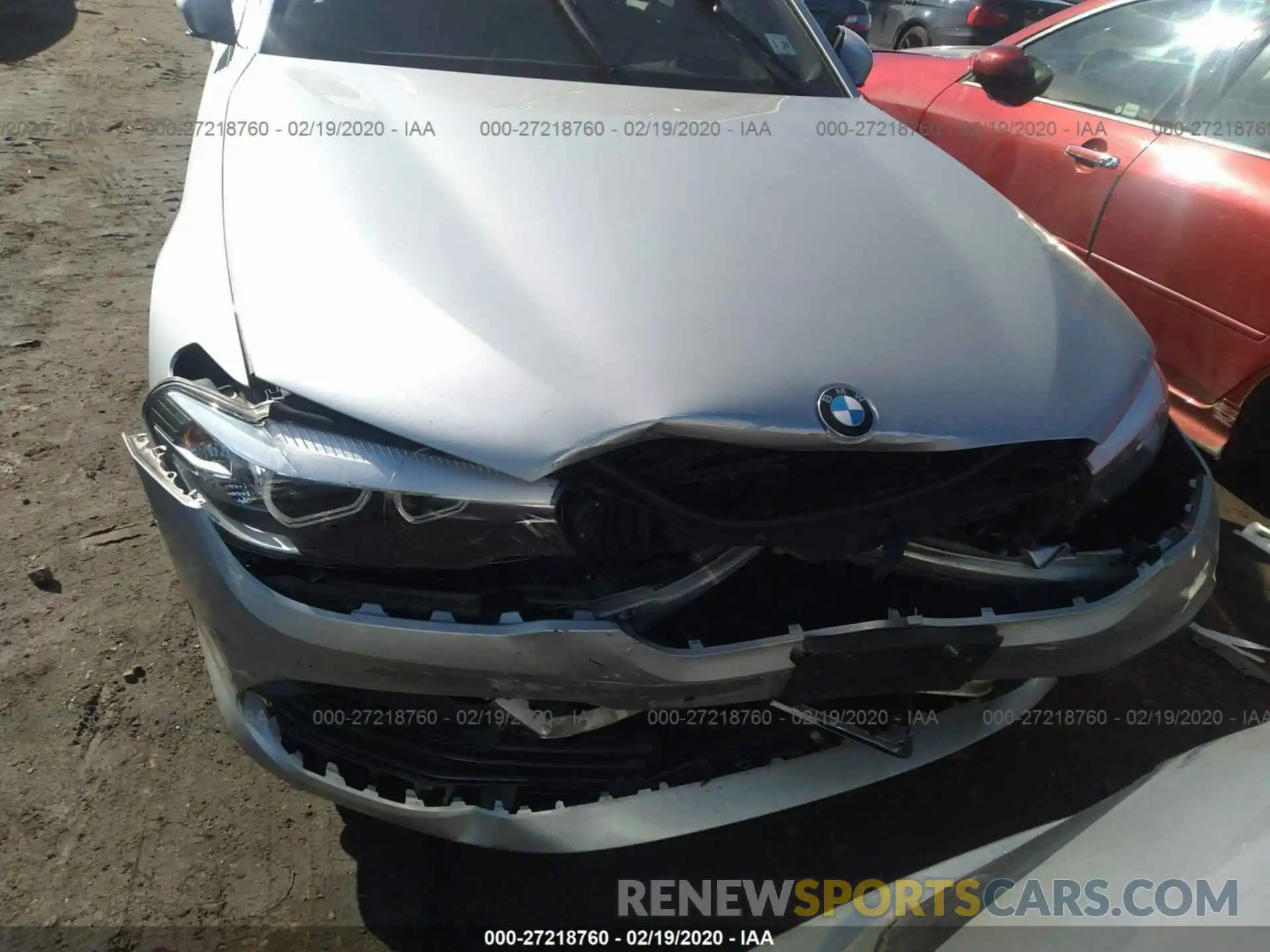 6 Фотография поврежденного автомобиля WBAJA7C50KWW06994 BMW 530 2019