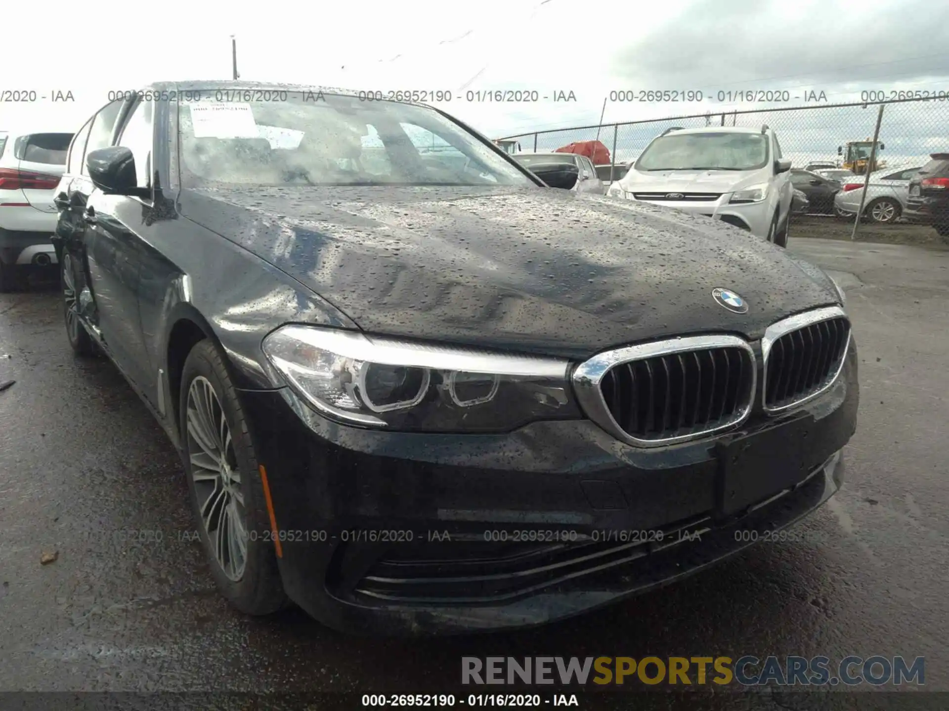 1 Photograph of a damaged car WBAJA7C51KWW49613 BMW 530 2019