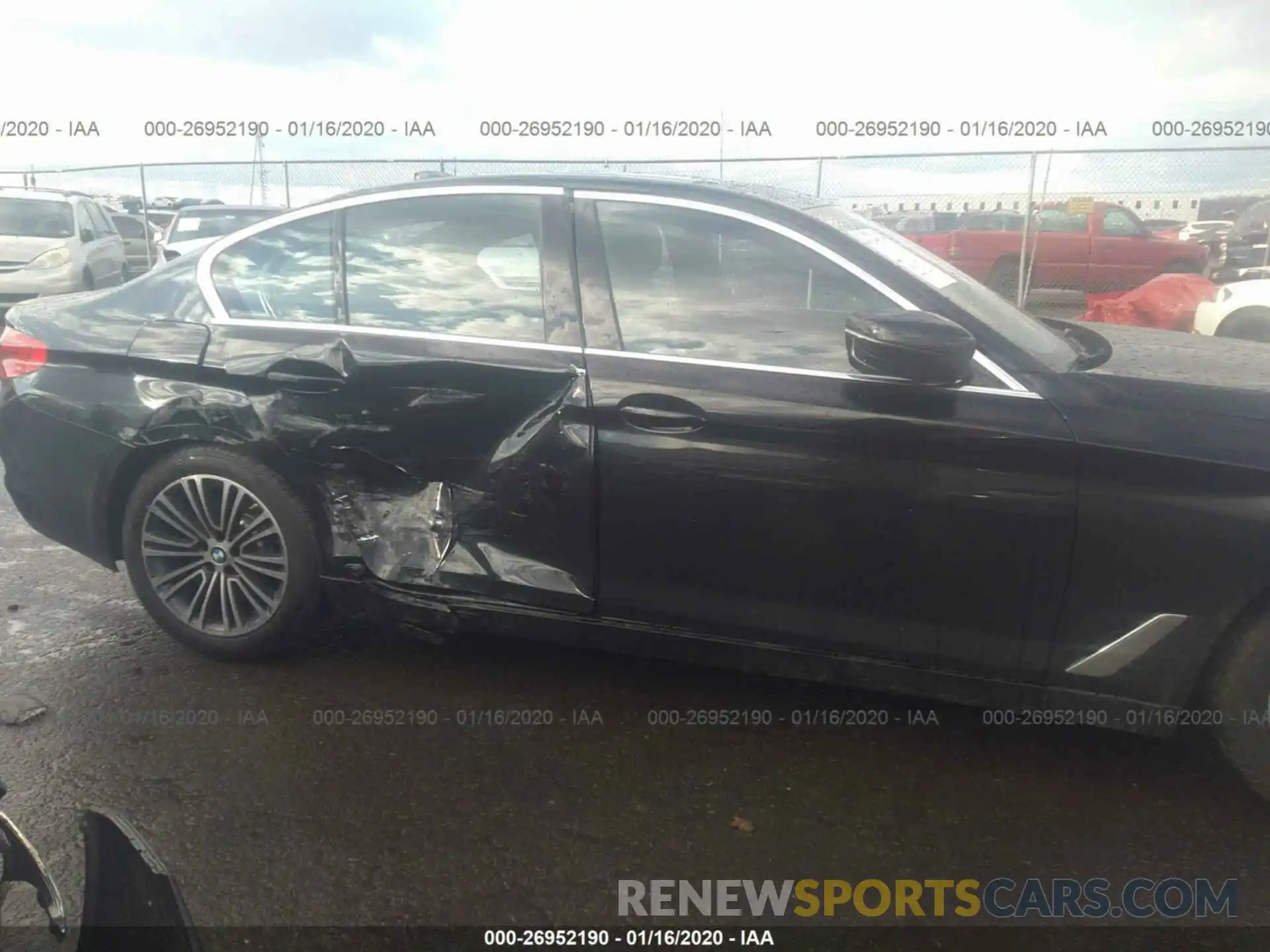 6 Photograph of a damaged car WBAJA7C51KWW49613 BMW 530 2019