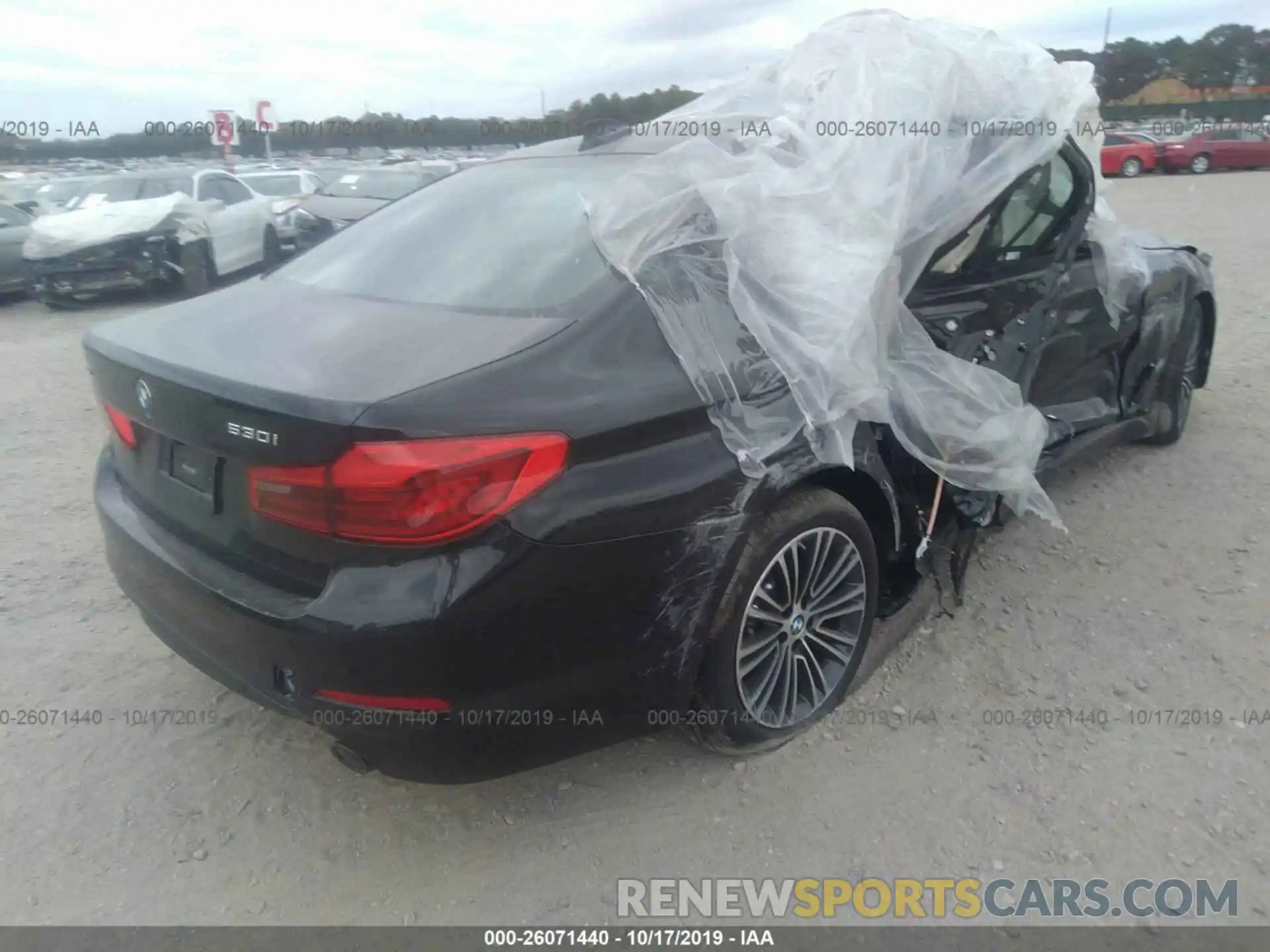 4 Photograph of a damaged car WBAJA7C52KWW47854 BMW 530 2019