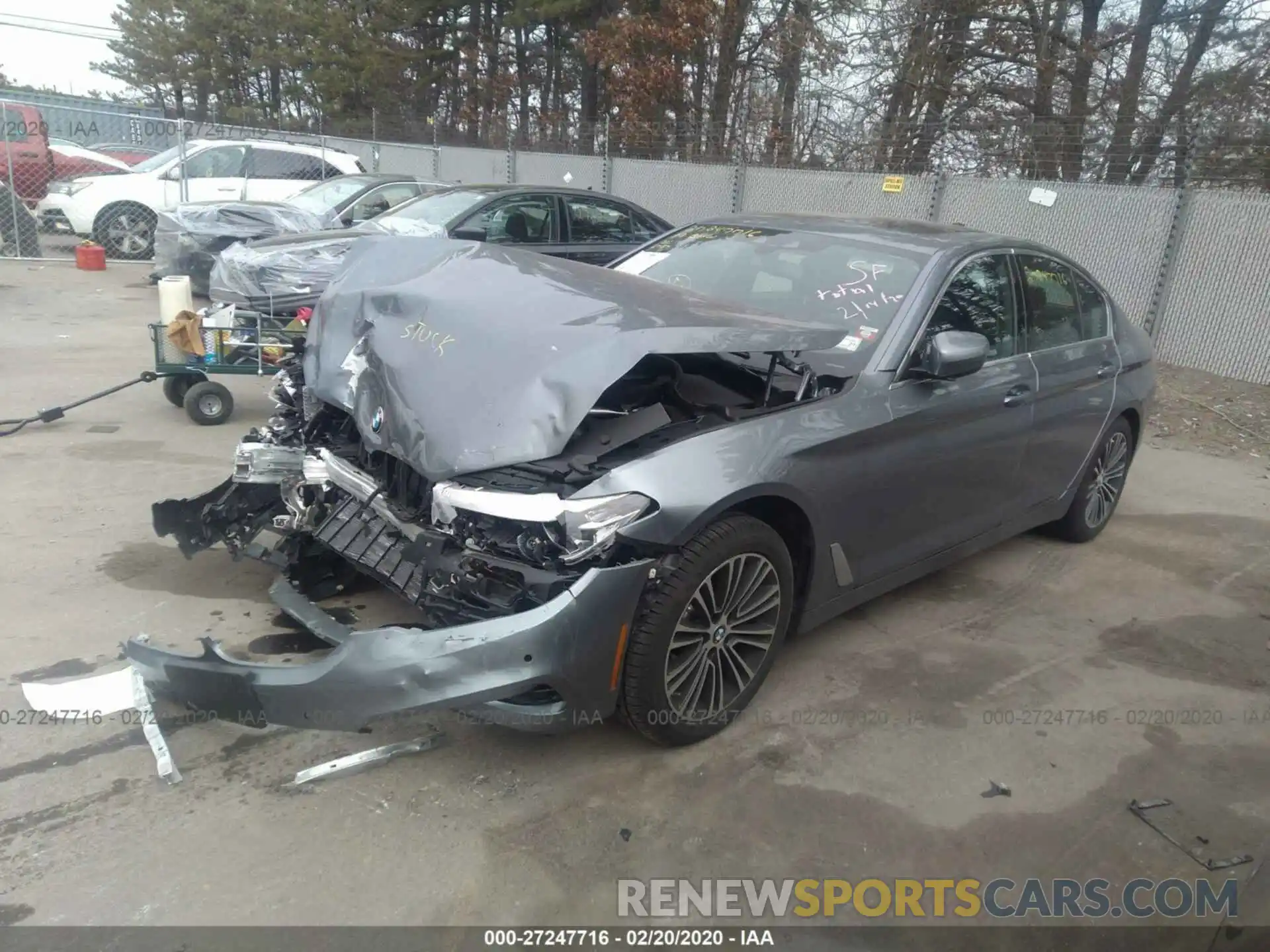 2 Photograph of a damaged car WBAJA7C55KG912793 BMW 530 2019