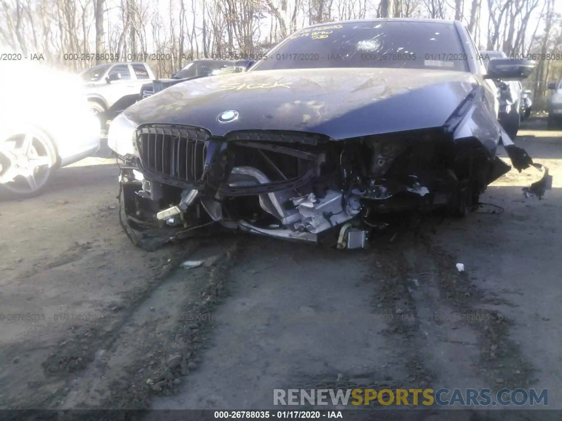 6 Photograph of a damaged car WBAJA7C55KWW01757 BMW 530 2019