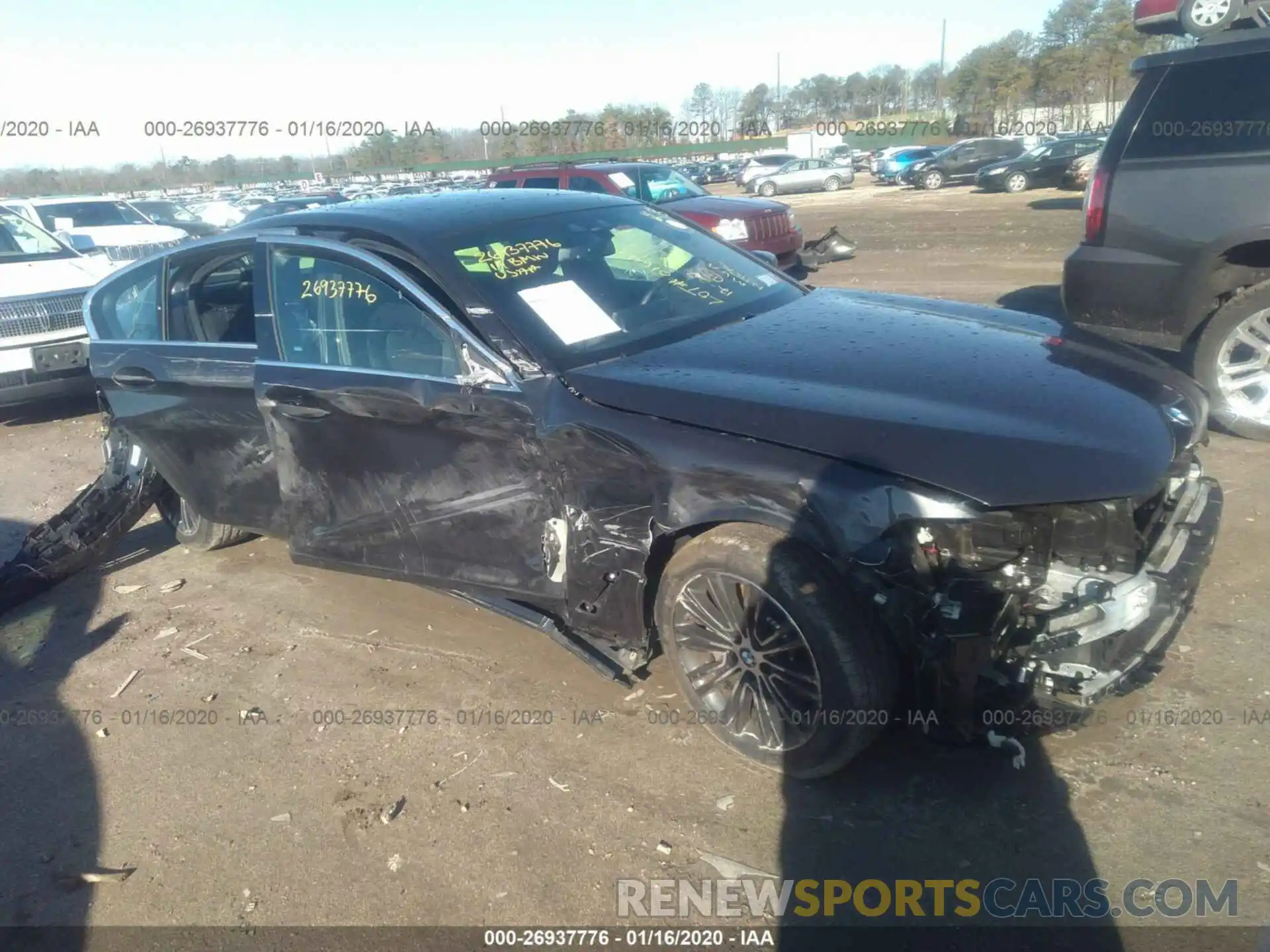 1 Photograph of a damaged car WBAJA7C57KG910009 BMW 530 2019