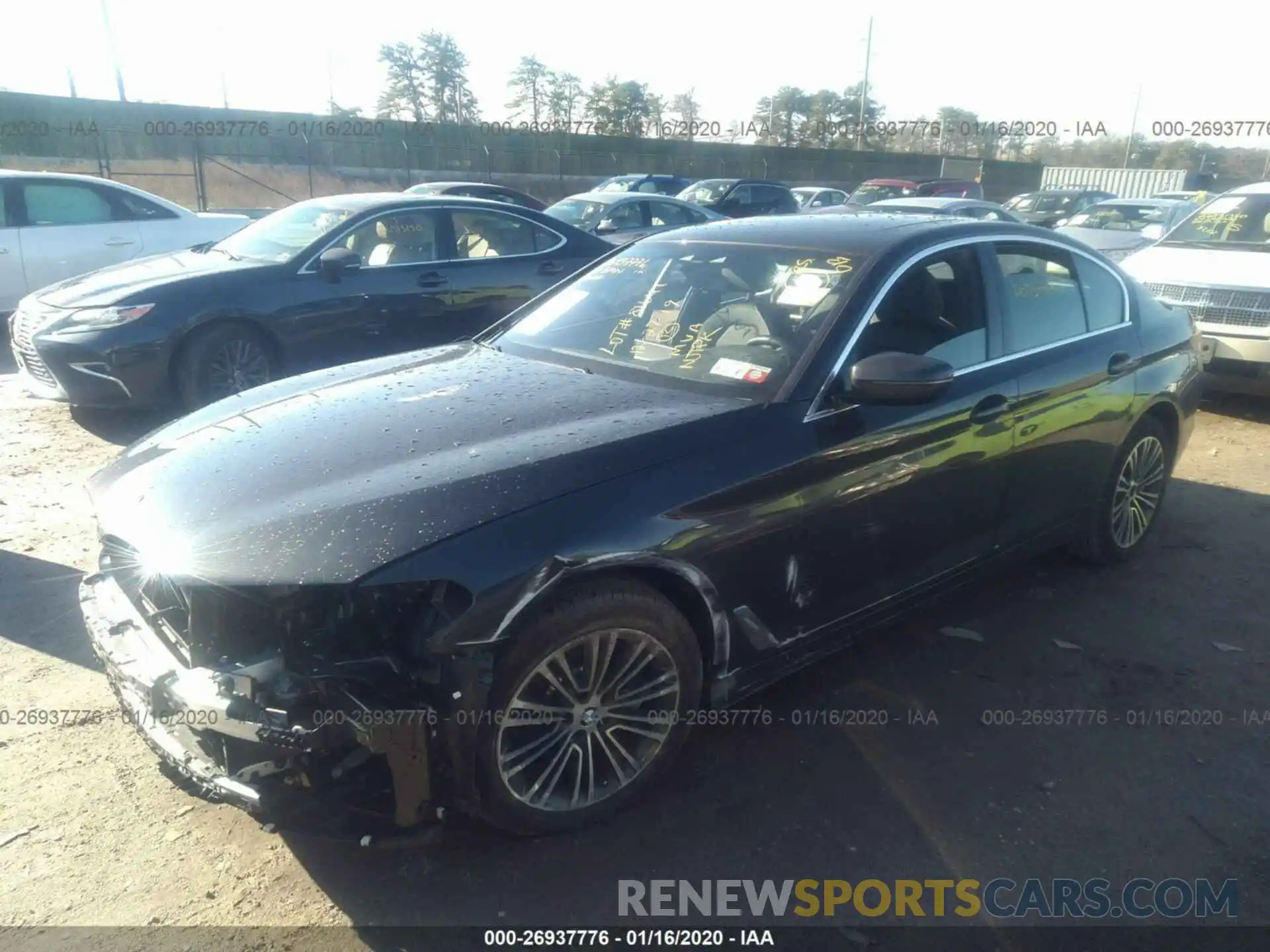 2 Photograph of a damaged car WBAJA7C57KG910009 BMW 530 2019