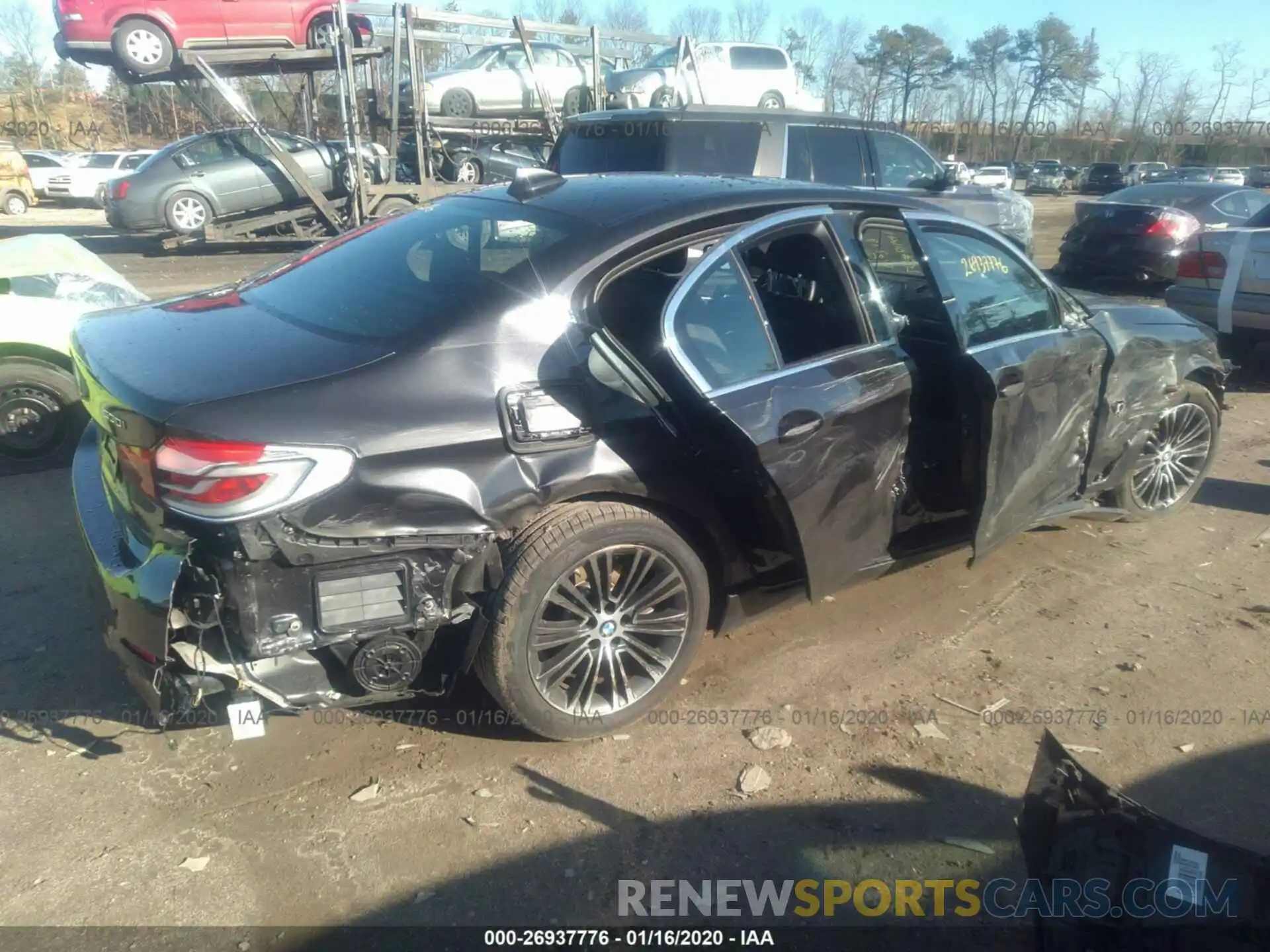 4 Photograph of a damaged car WBAJA7C57KG910009 BMW 530 2019