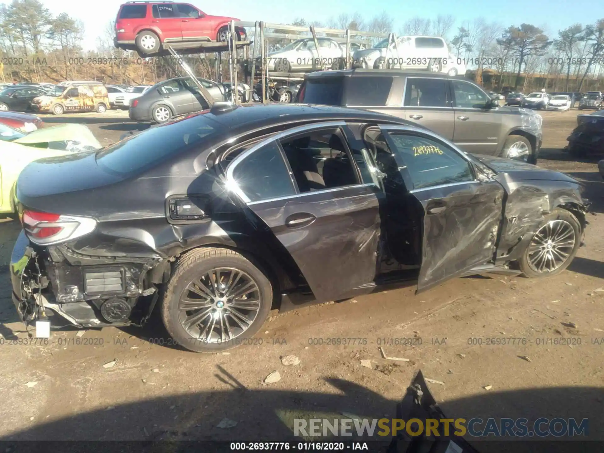 6 Photograph of a damaged car WBAJA7C57KG910009 BMW 530 2019