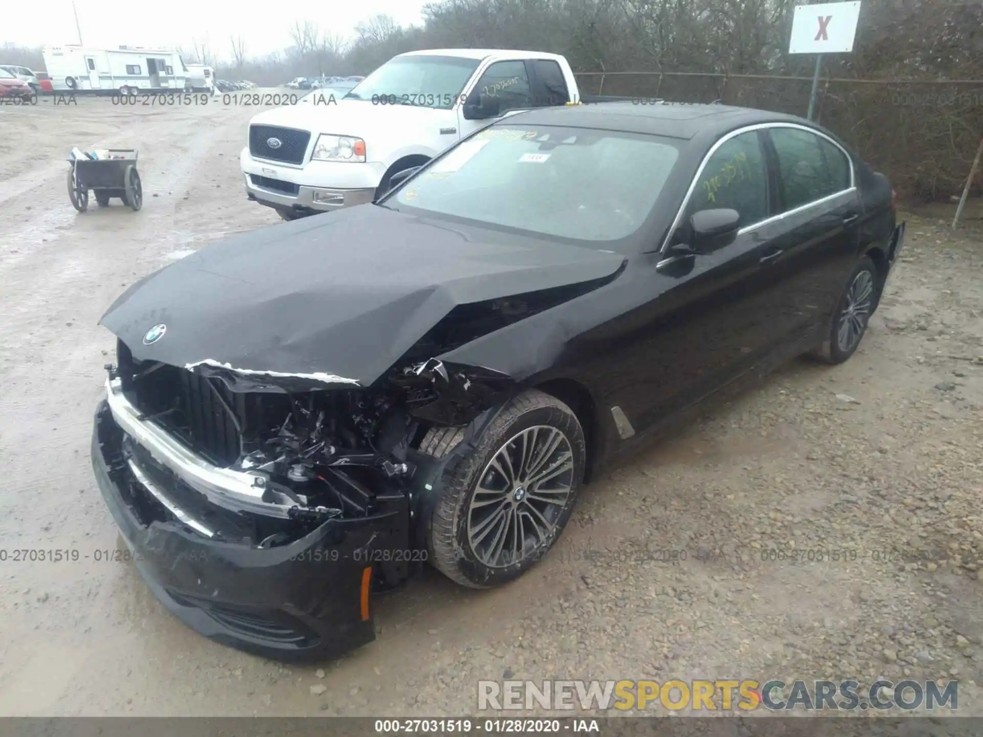 2 Photograph of a damaged car WBAJA7C57KG911838 BMW 530 2019