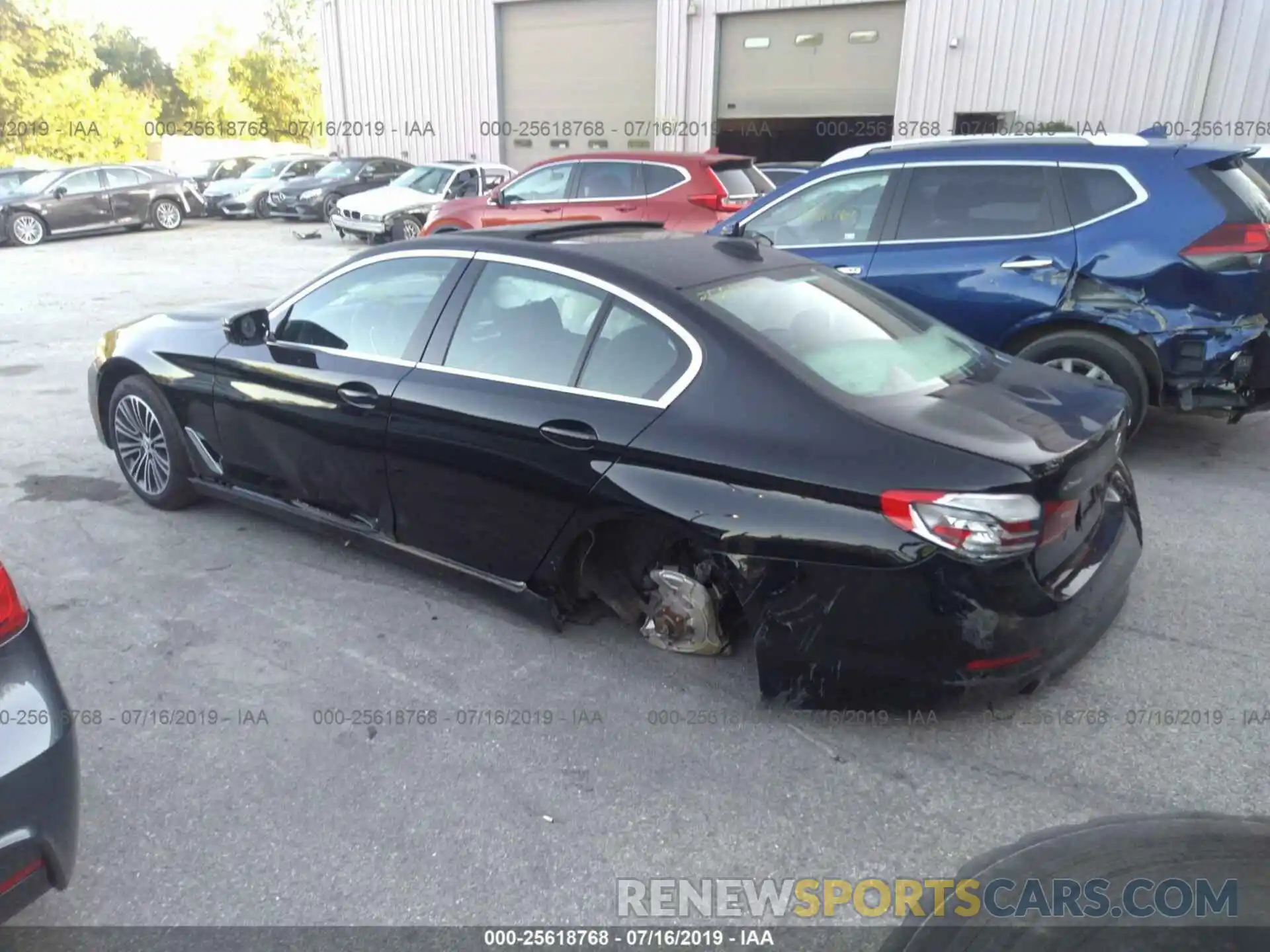 3 Photograph of a damaged car WBAJA7C57KWW15952 BMW 530 2019