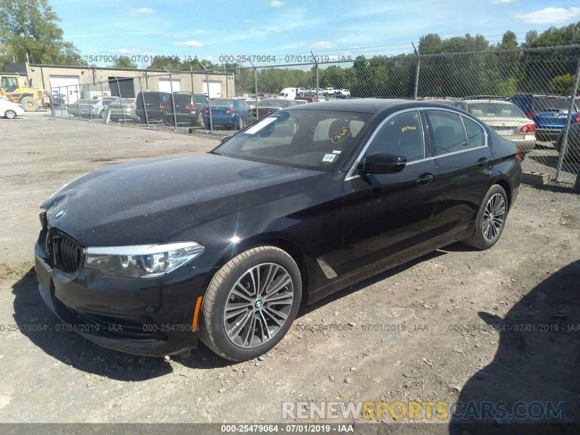 2 Photograph of a damaged car WBAJA7C57KWW17622 BMW 530 2019