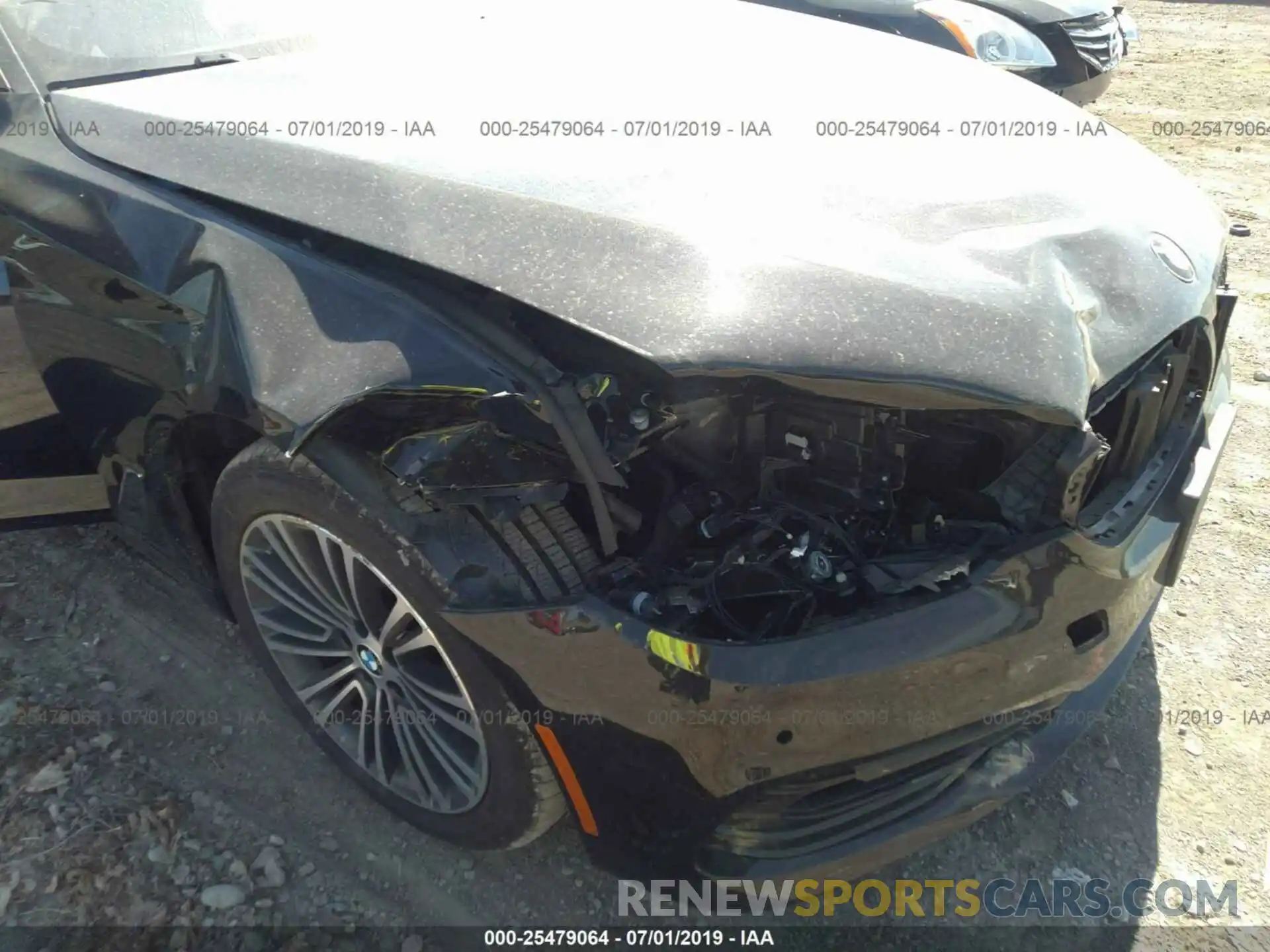 6 Photograph of a damaged car WBAJA7C57KWW17622 BMW 530 2019