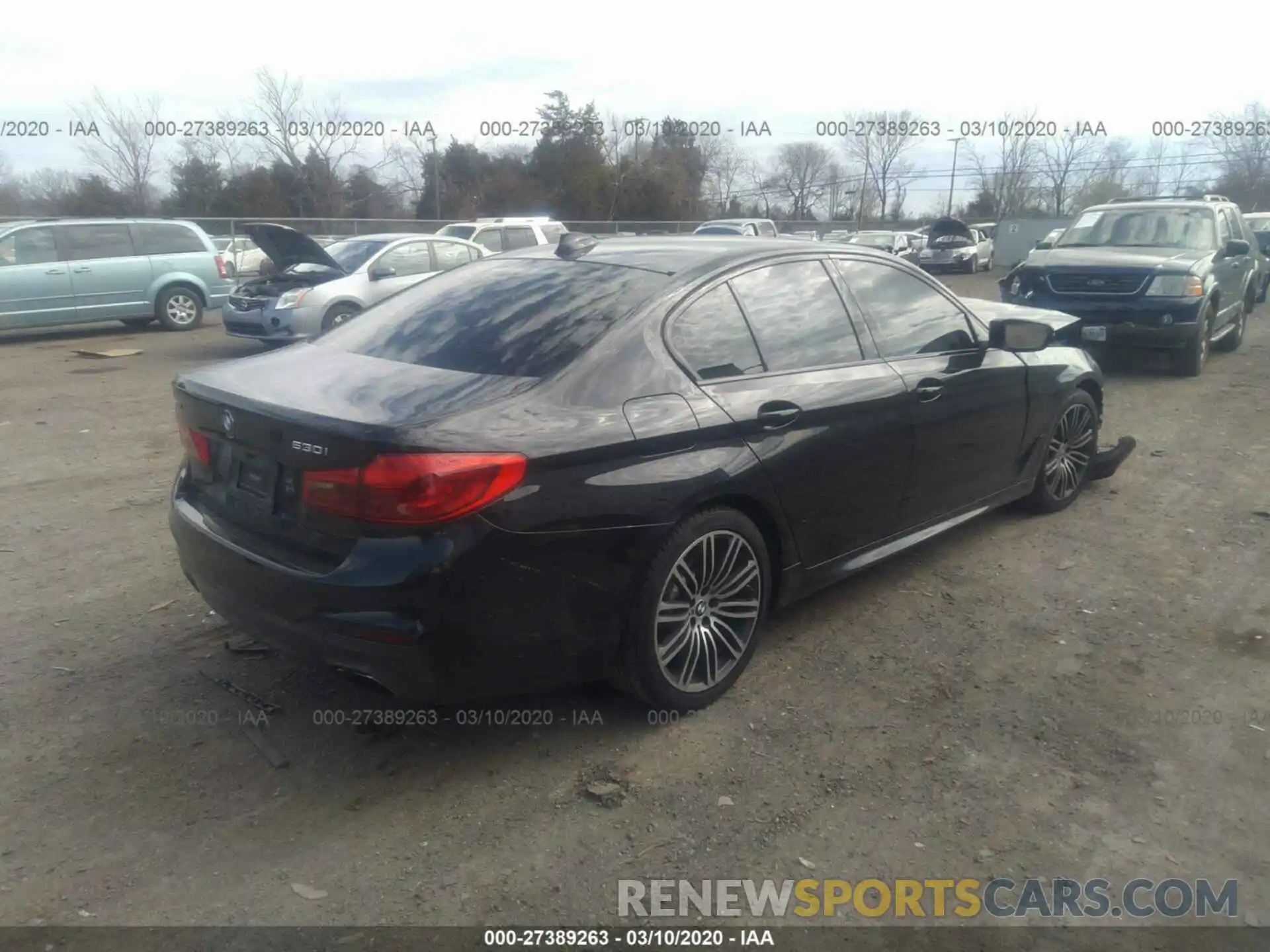 4 Photograph of a damaged car WBAJA7C59KG910917 BMW 530 2019