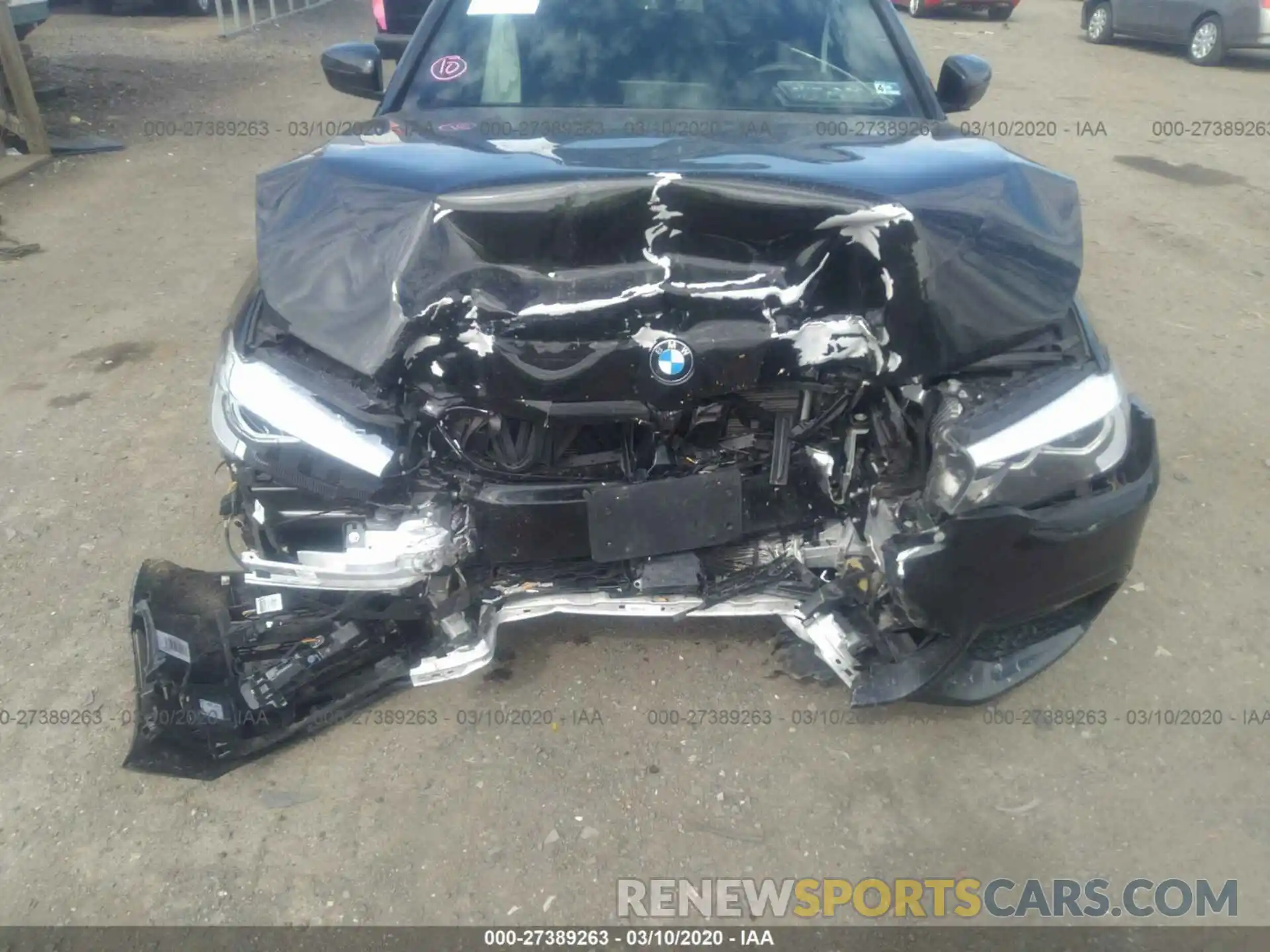 6 Photograph of a damaged car WBAJA7C59KG910917 BMW 530 2019