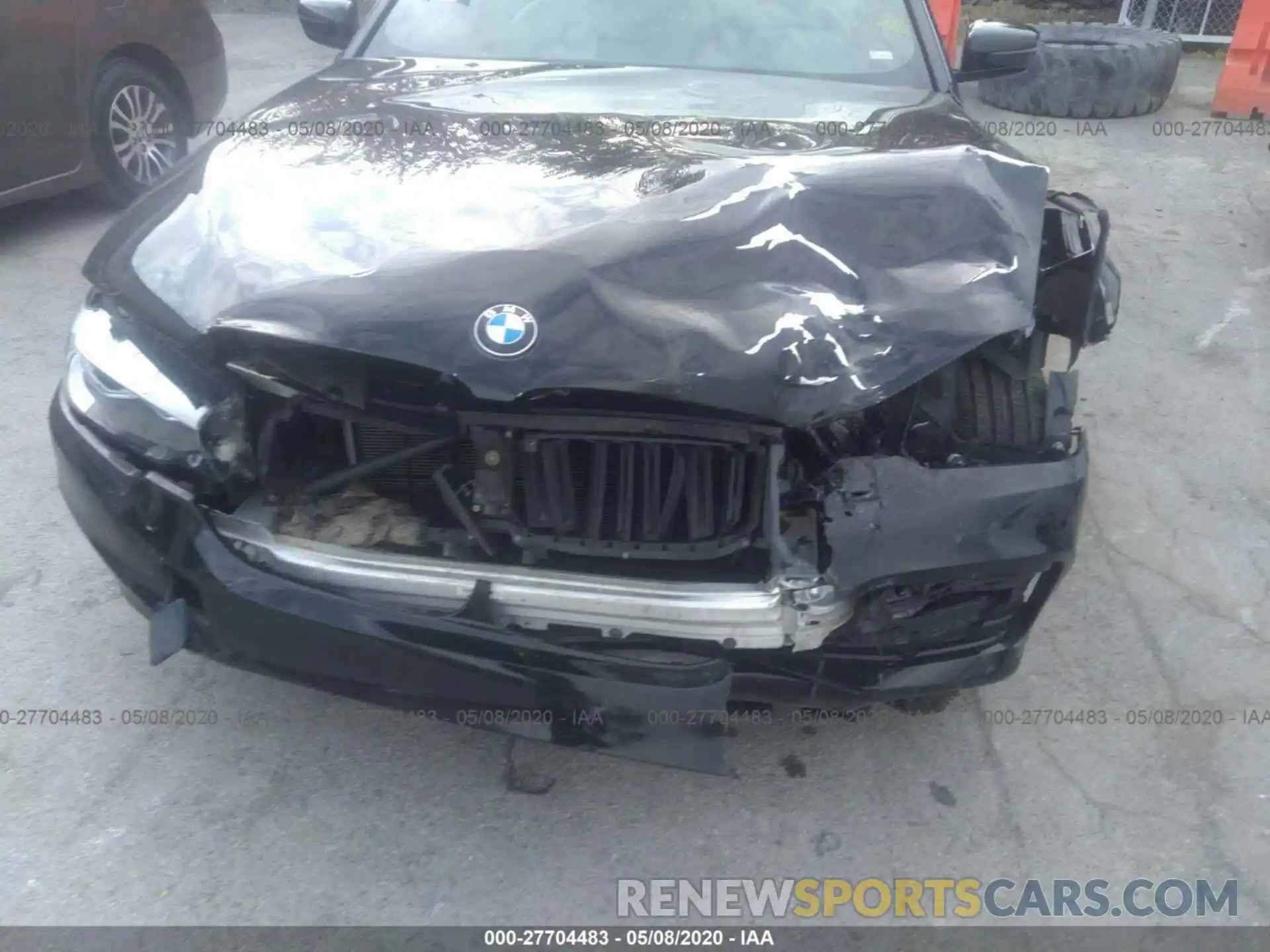 6 Фотография поврежденного автомобиля WBAJA7C59KWW19596 BMW 530 2019