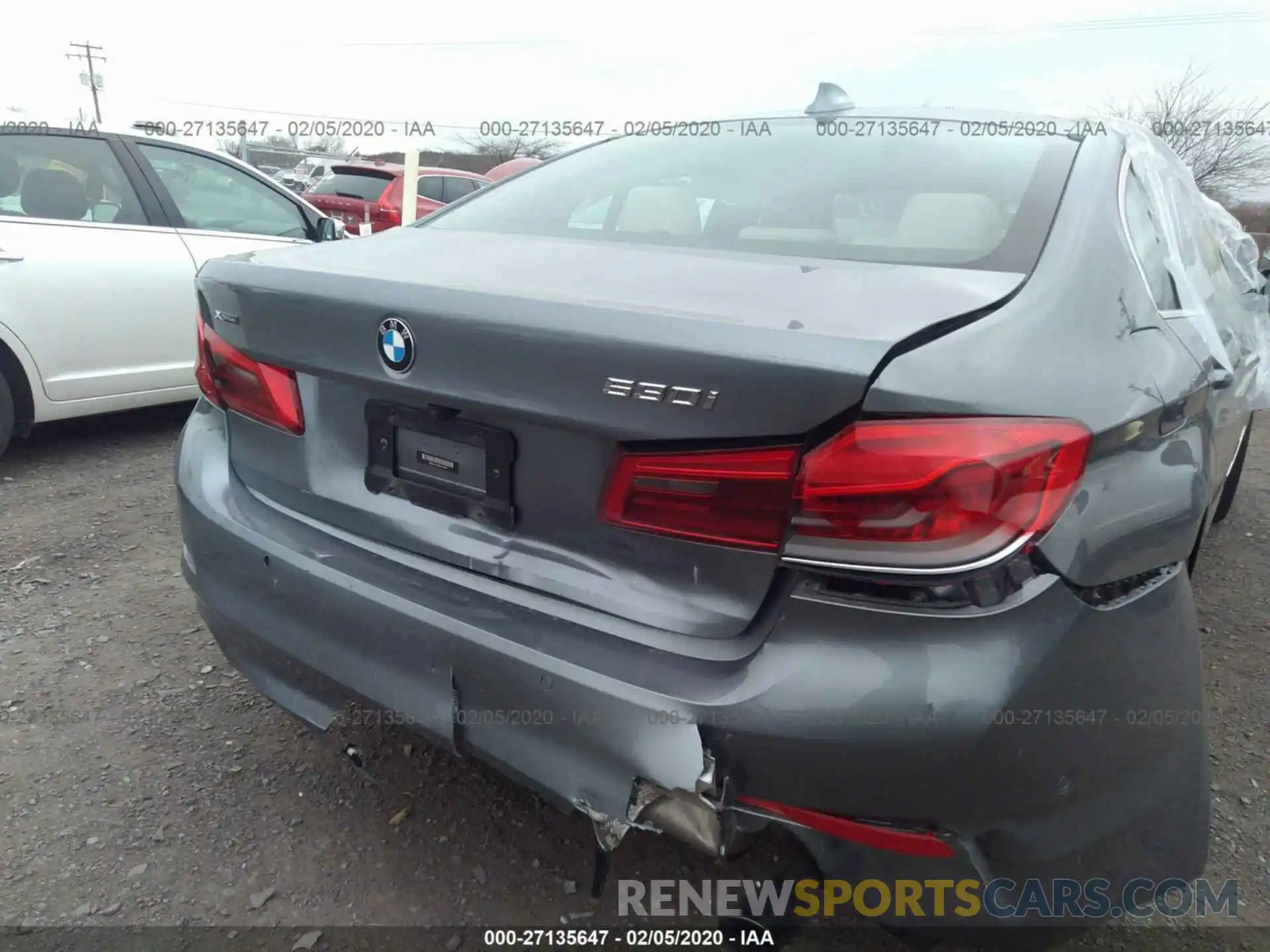 6 Photograph of a damaged car WBAJA7C5XKG912644 BMW 530 2019