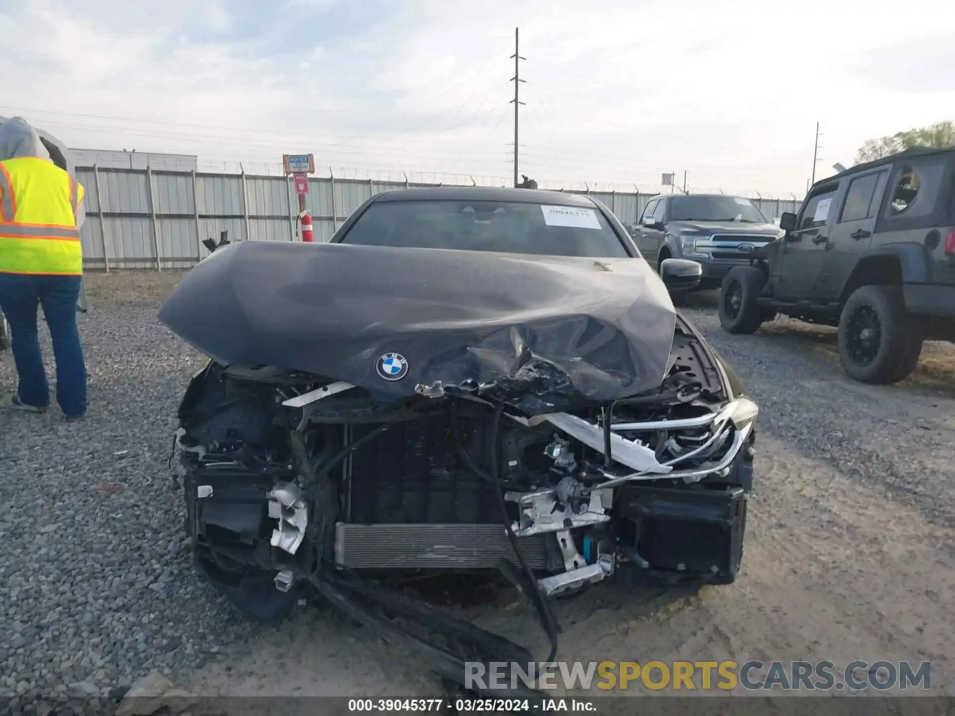 13 Photograph of a damaged car WBAJR3C01LCD62624 BMW 530 2020