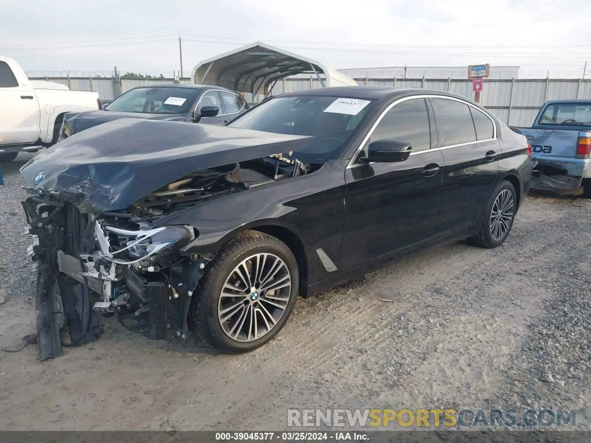 2 Photograph of a damaged car WBAJR3C01LCD62624 BMW 530 2020