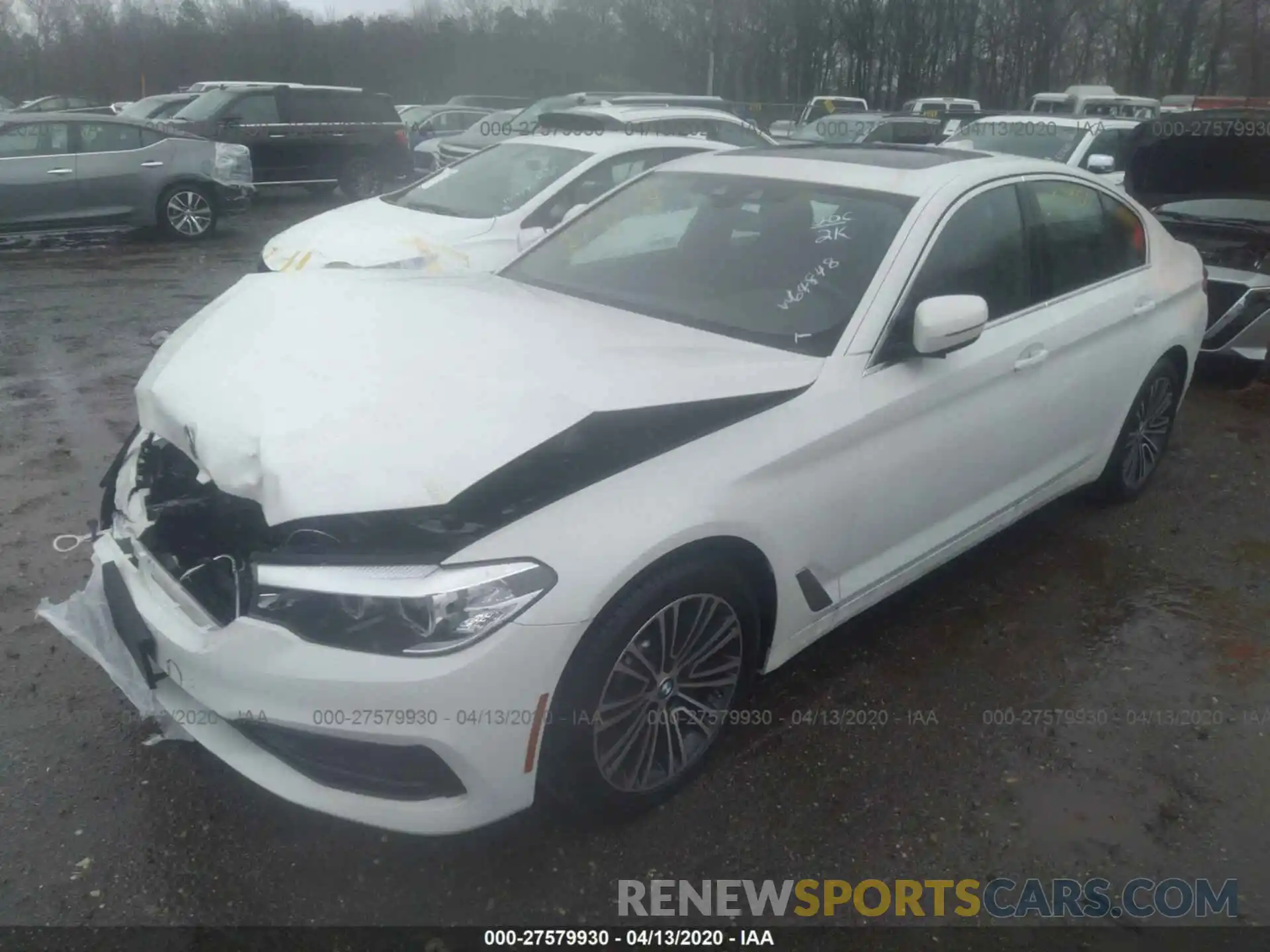 2 Photograph of a damaged car WBAJR7C06LWW64848 BMW 530 2020