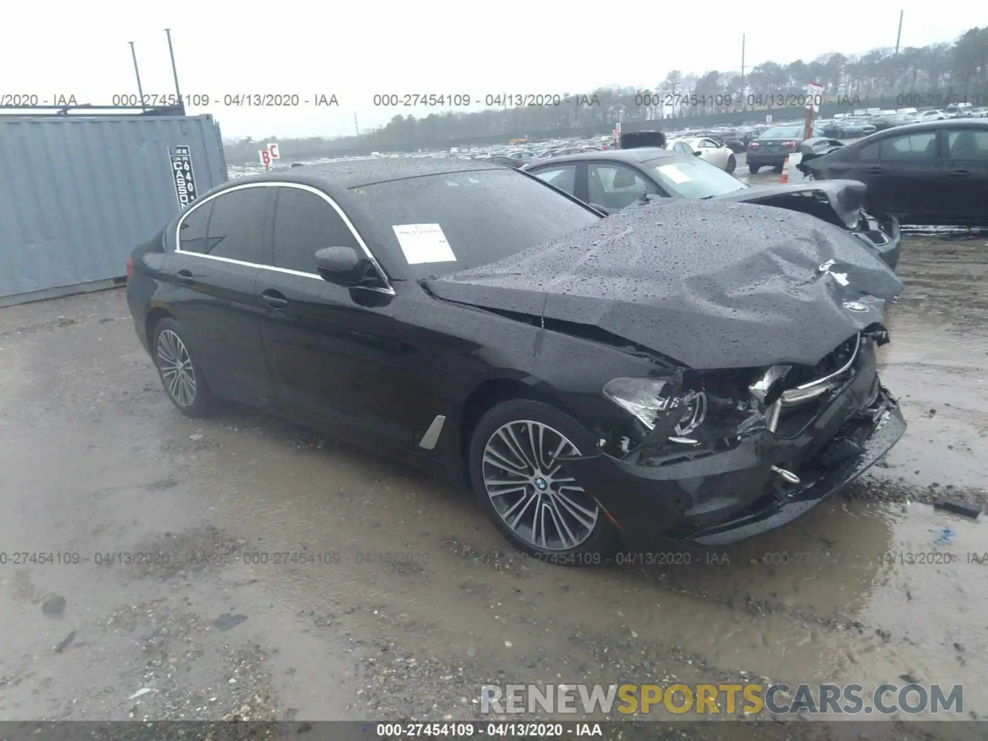 1 Фотография поврежденного автомобиля WBAJR7C08LCD61185 BMW 530 2020