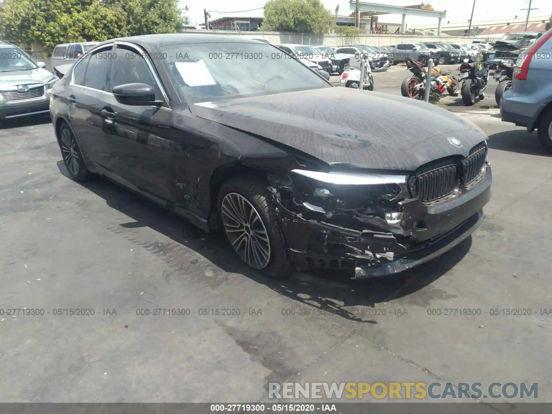 6 Photograph of a damaged car WBAJA9C51KB392472 BMW 530E 2019