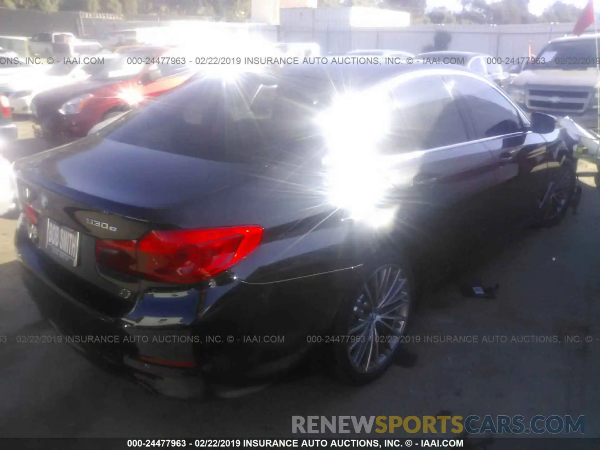 4 Photograph of a damaged car WBAJA9C52KB388527 BMW 530E 2019