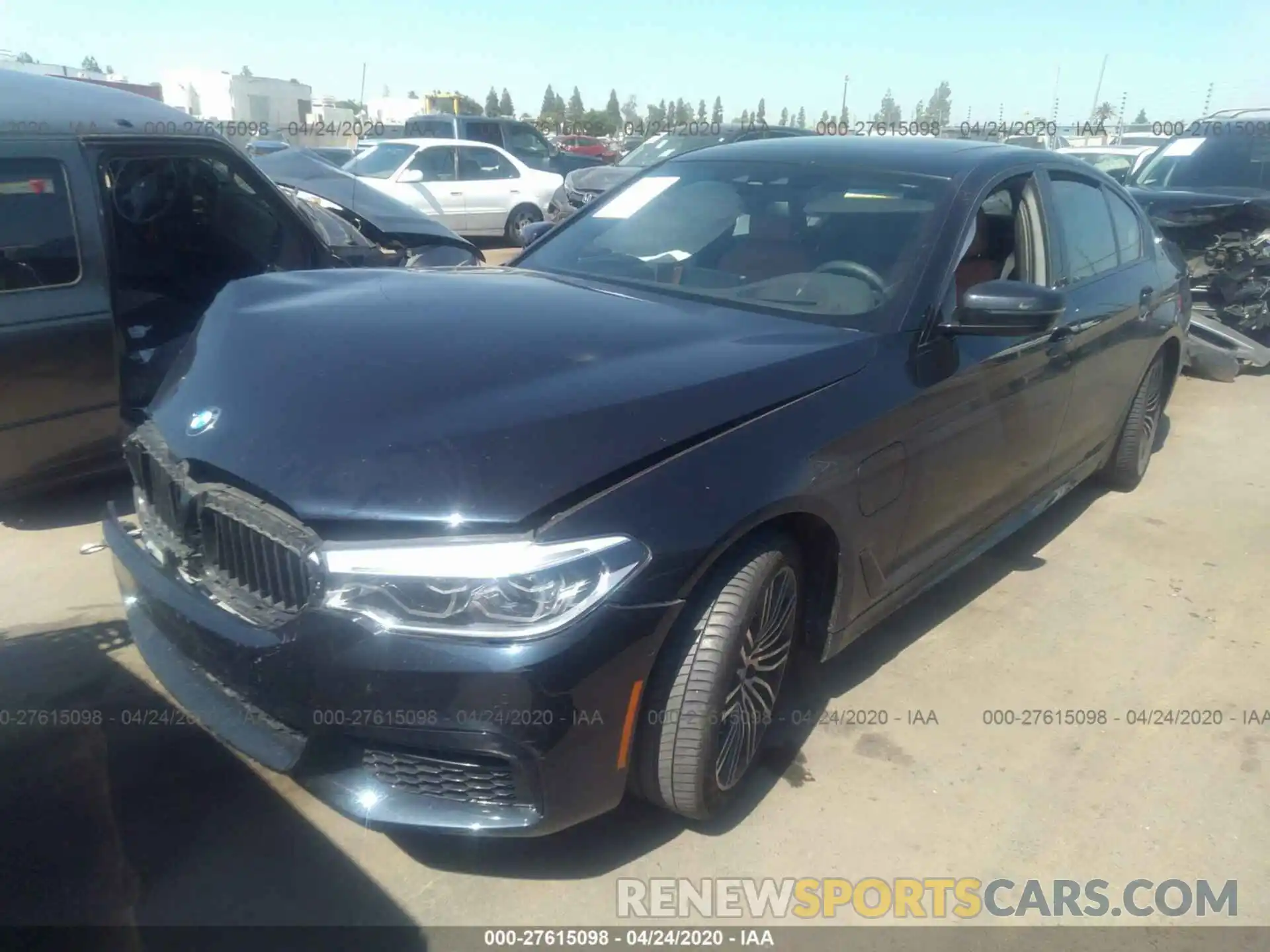 2 Photograph of a damaged car WBAJA9C53KB254416 BMW 530E 2019